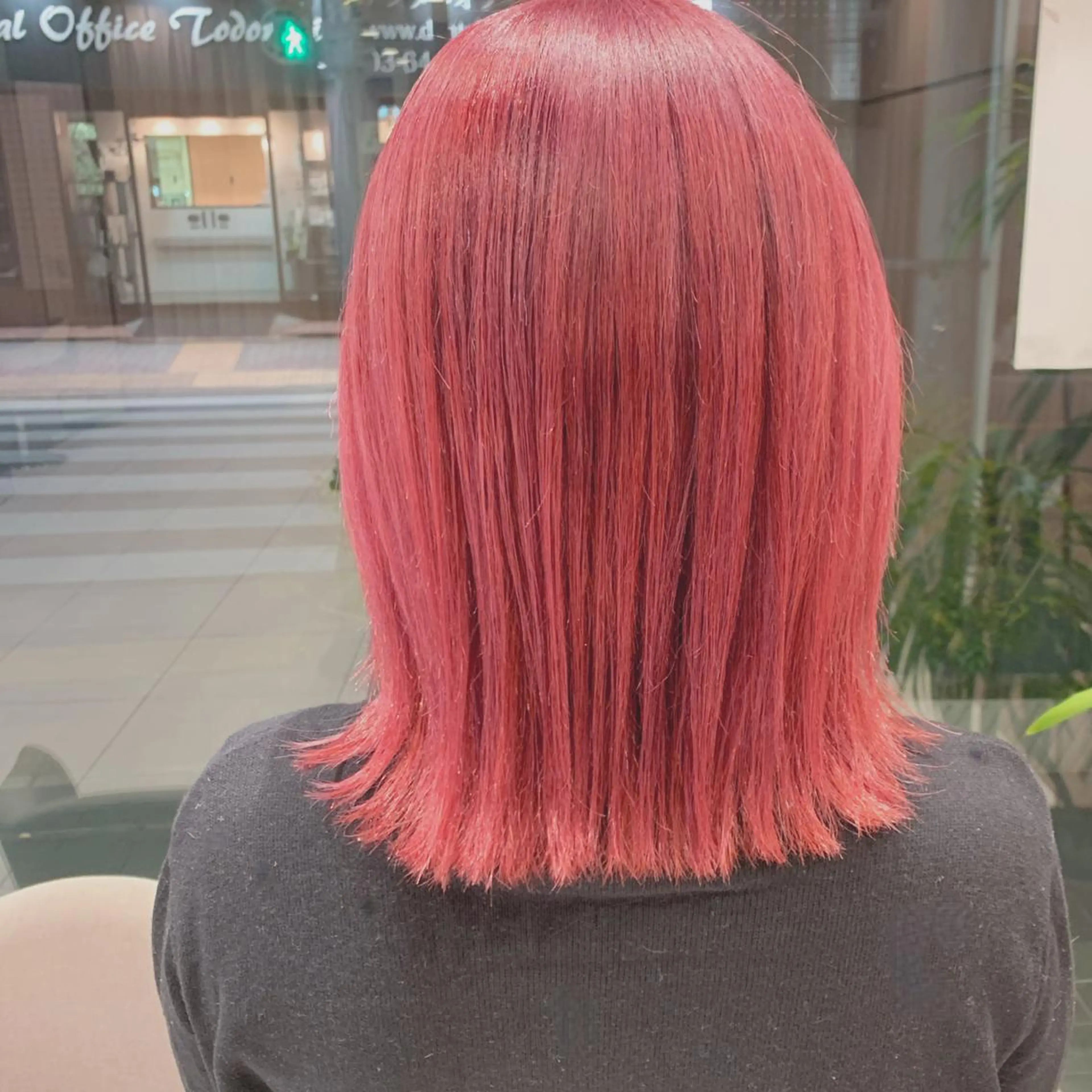 ミディアム カラー teddy所属・レイヤーカット// メイのヘアスタイル