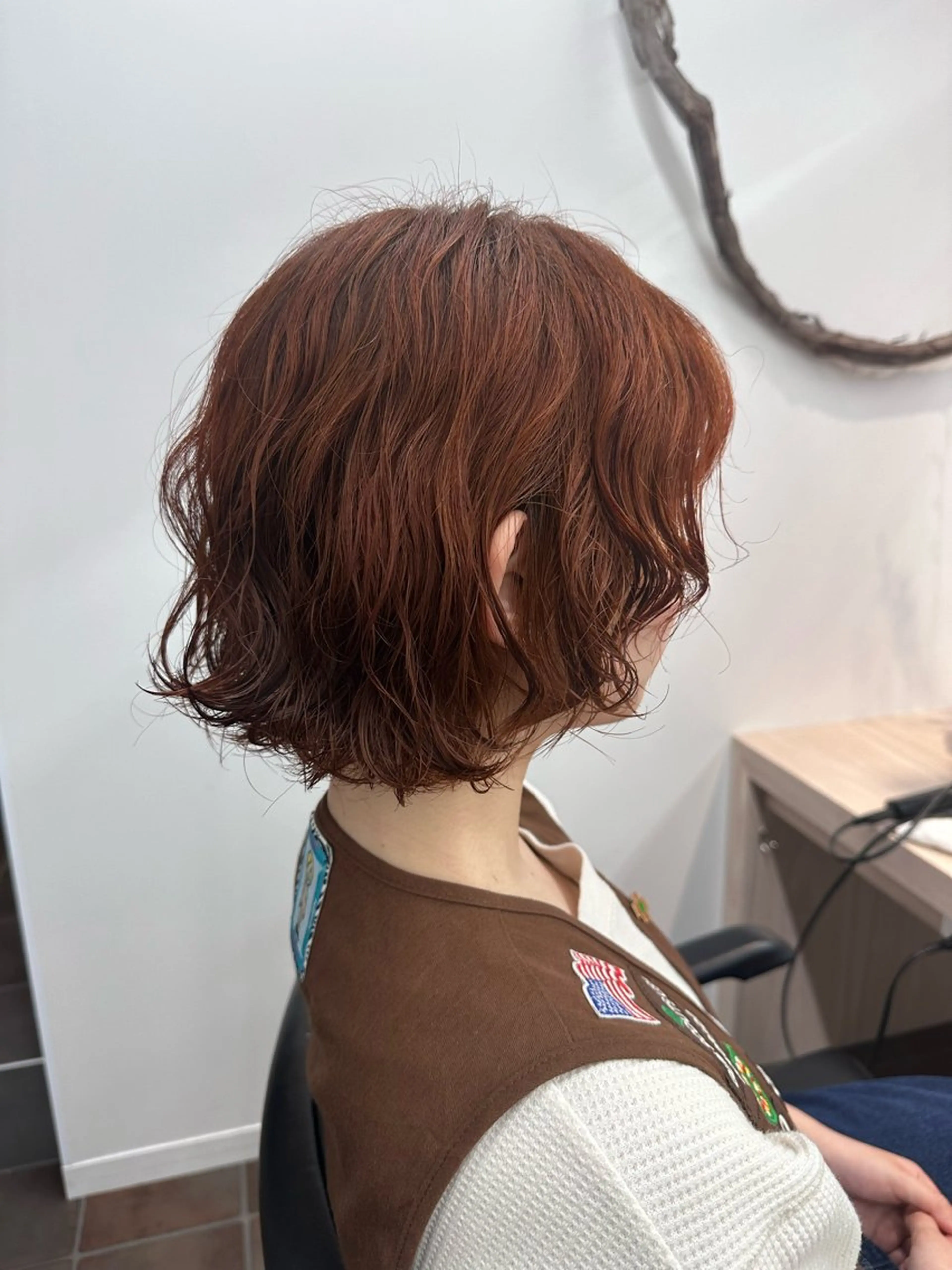 ショート パーマ カット トリートメント ショート/ボブ/ パーマ/井上のヘアスタイル