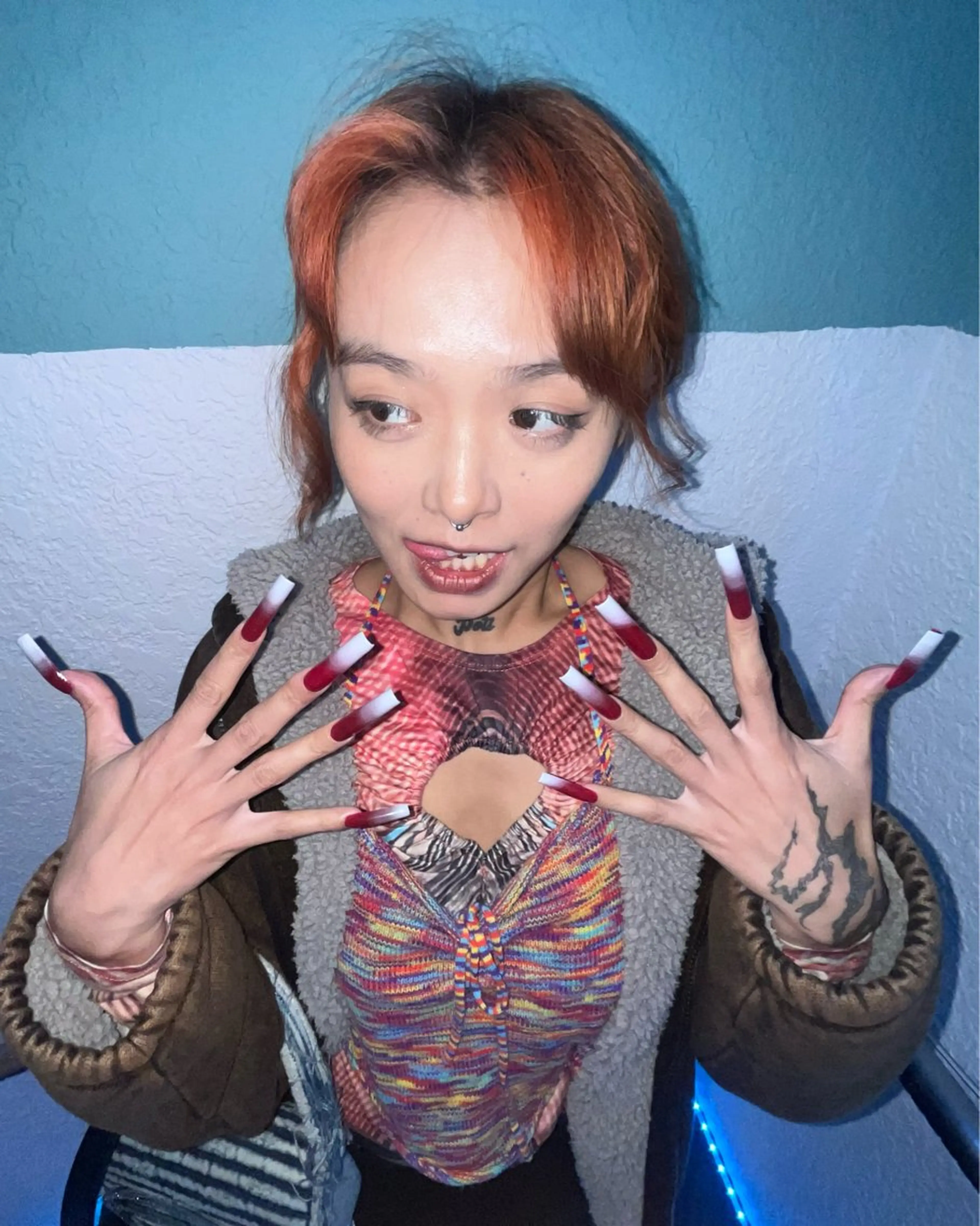 ネイル ハンドネイル Mariris所属・ᗷᗩᑎSᗩ ᑎᗩIᒪ ՏᗩᒪOᑎのネイルデザイン