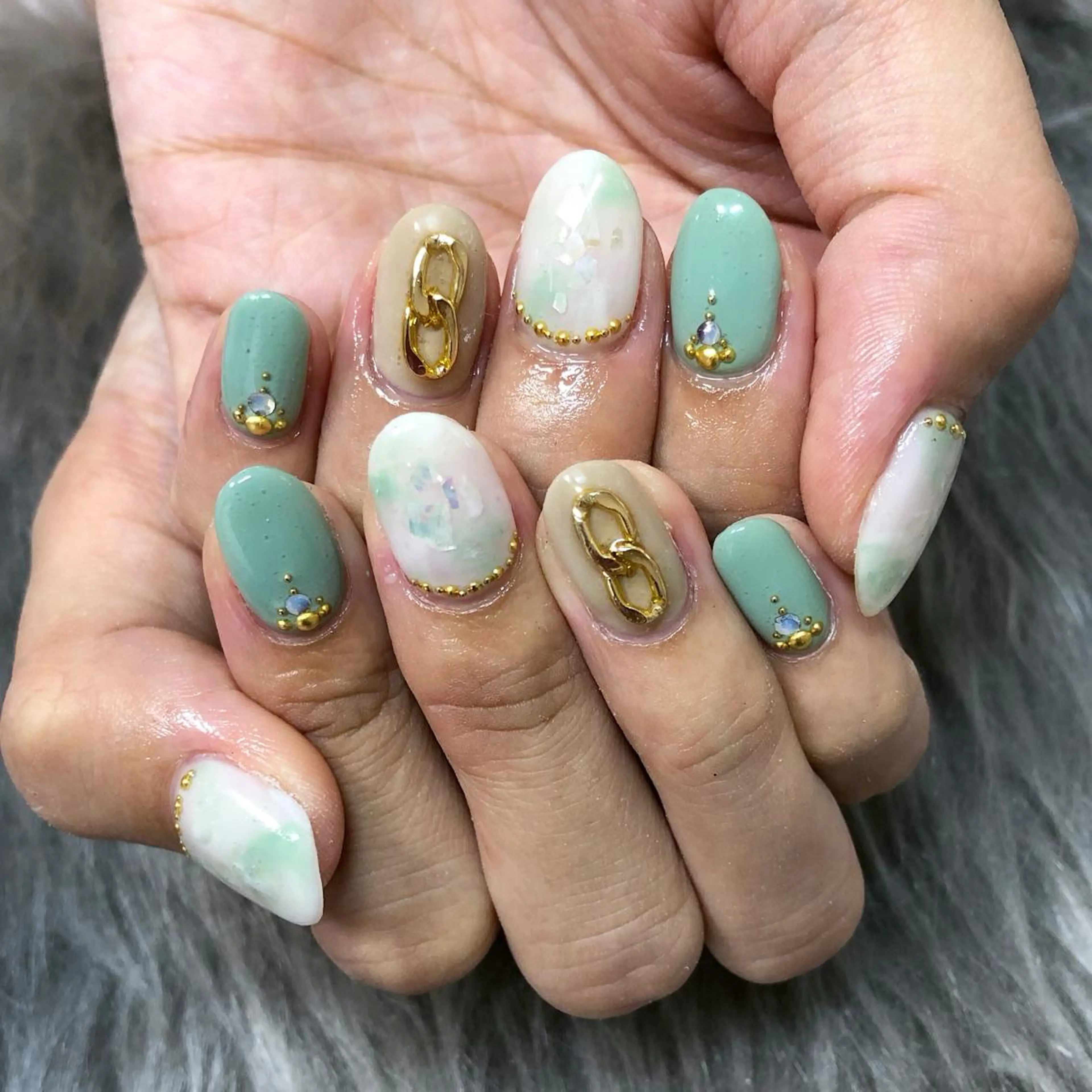ネイル ハンドネイル puna nailのネイルデザイン