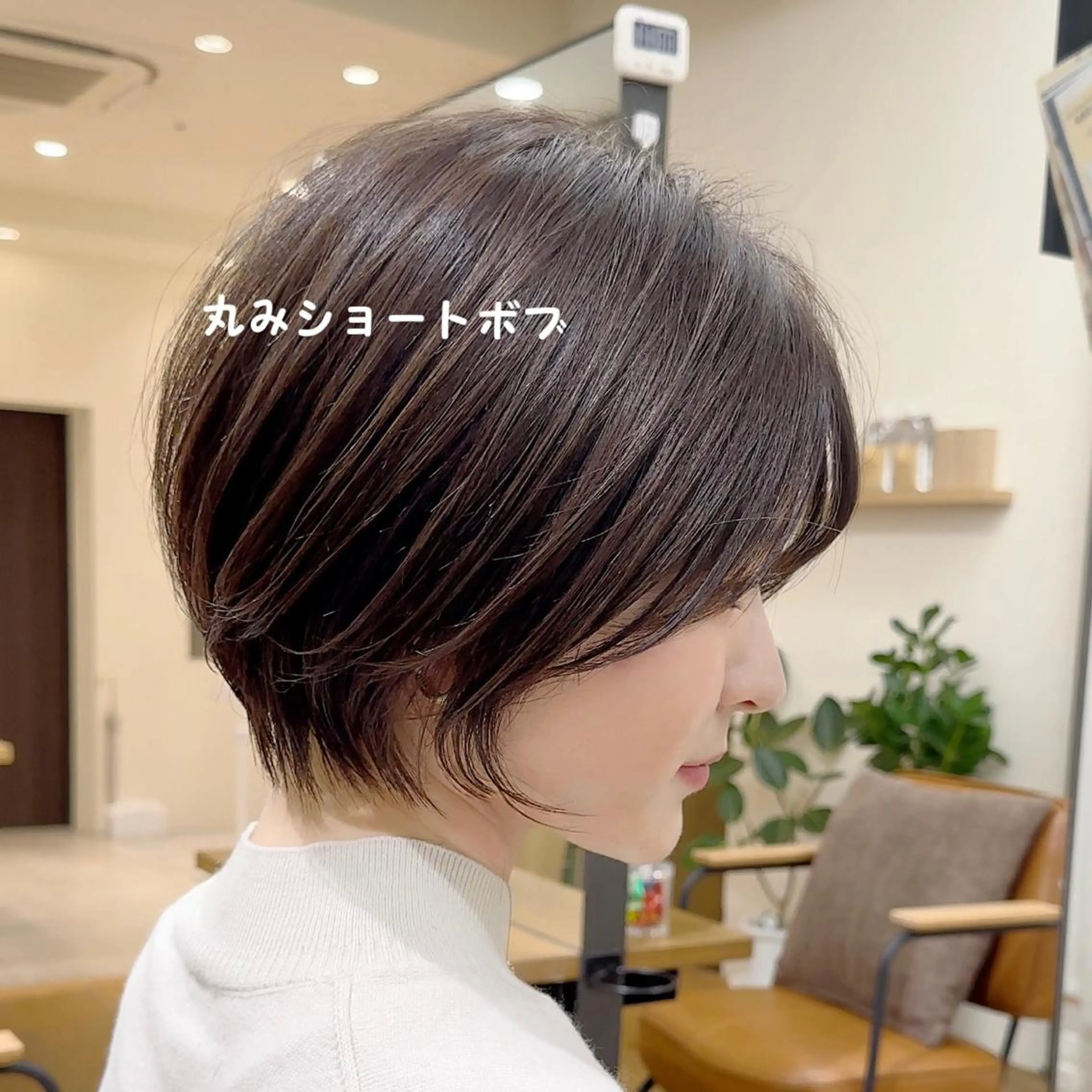 ショート ショートボブ 丸みショート ボブ ショートヘア 🌈銀座、ボブ ショート🌈にっしーのヘアスタイル