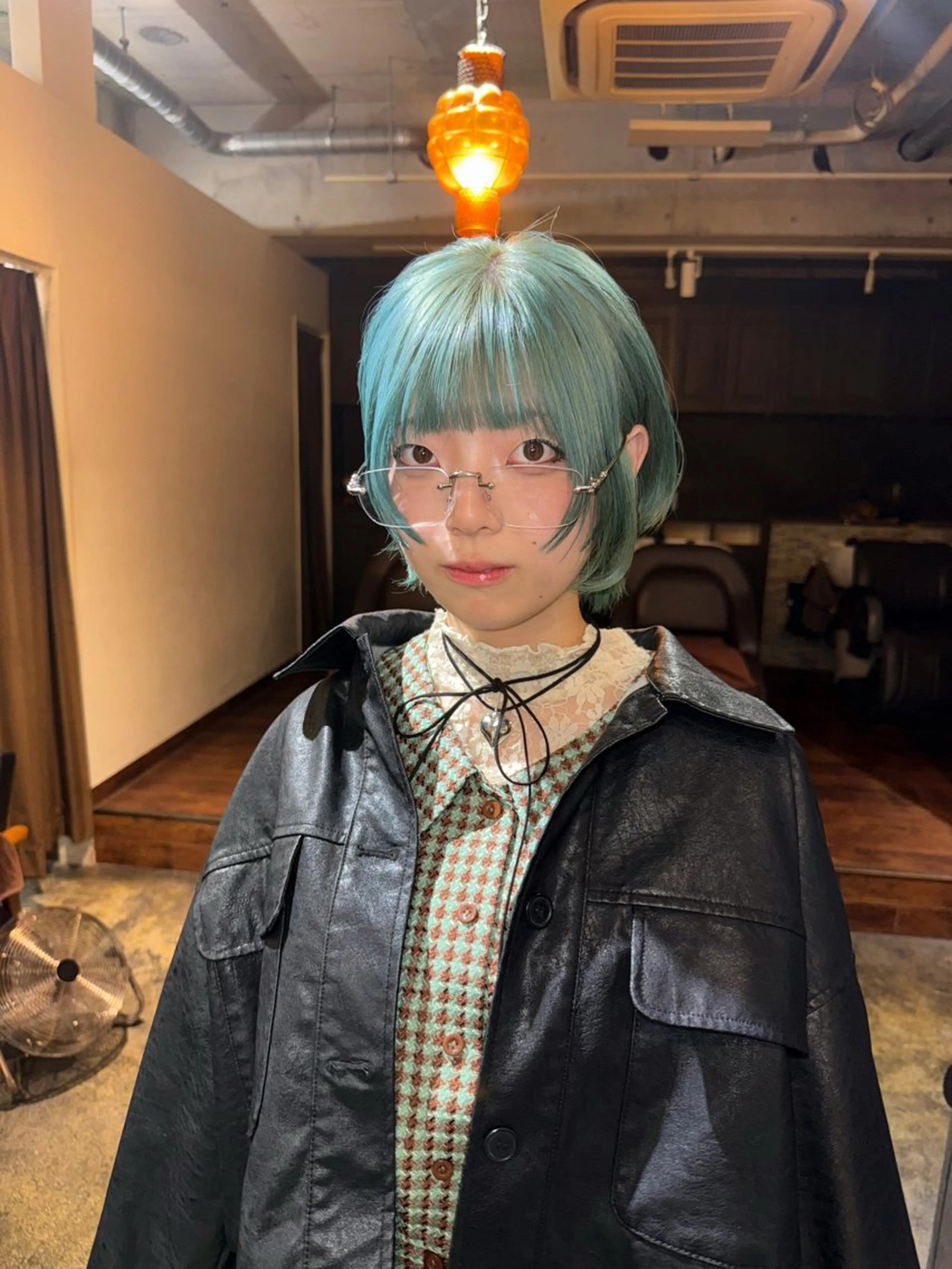 ショート 海外レイヤー/ ブロンドKazuhaのヘアスタイル