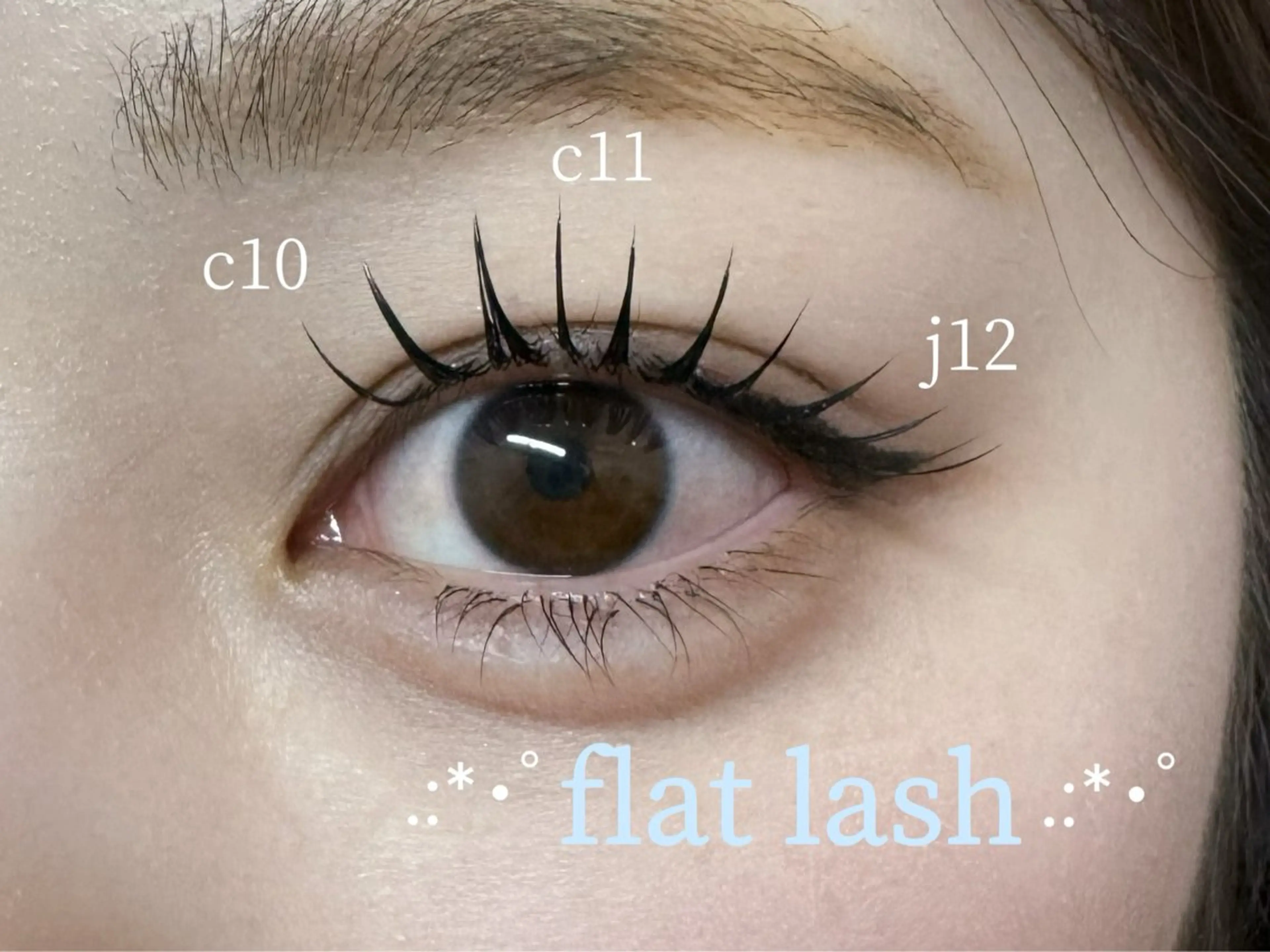 マツエク・マツパ Gallica表参道 ayameのマツエク・マツパデザイン