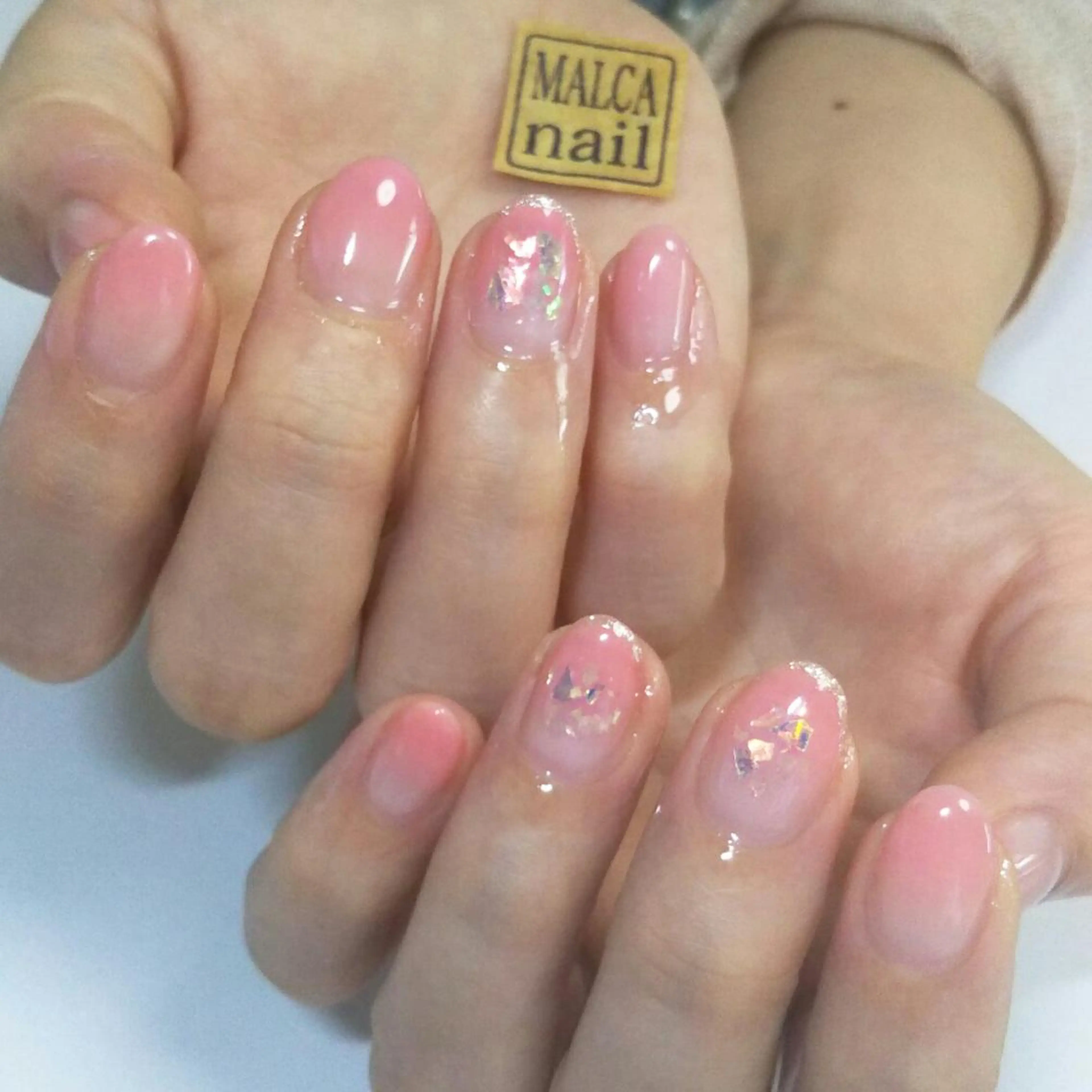 セミロング ヘアアレンジ パーマ ネイル キッズ マツエク・マツパ MALCAnail(マルカネイル)所属・荒木 莉奈のネイルデザイン