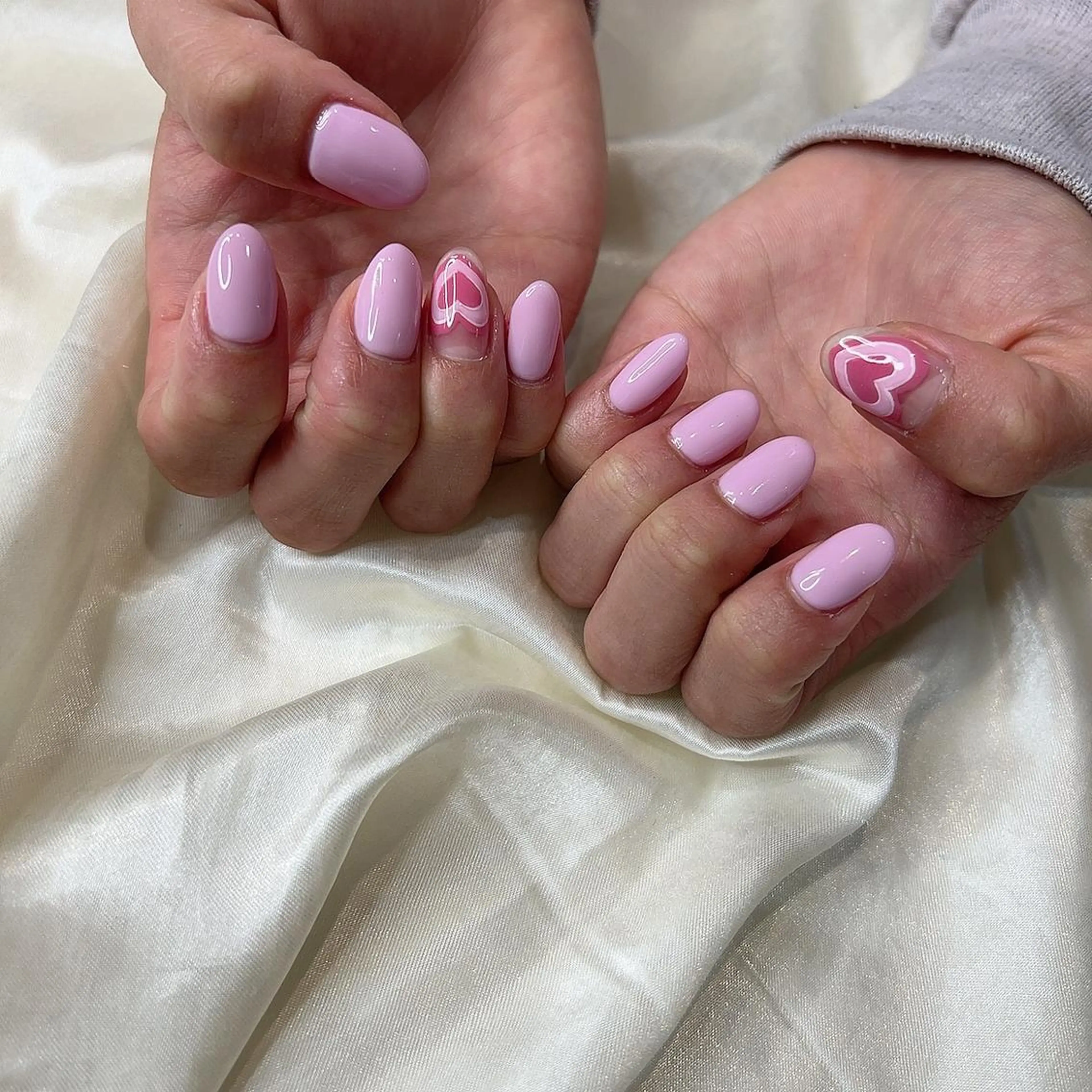 ネイル ハンドネイル 西岡 杏のネイルデザイン