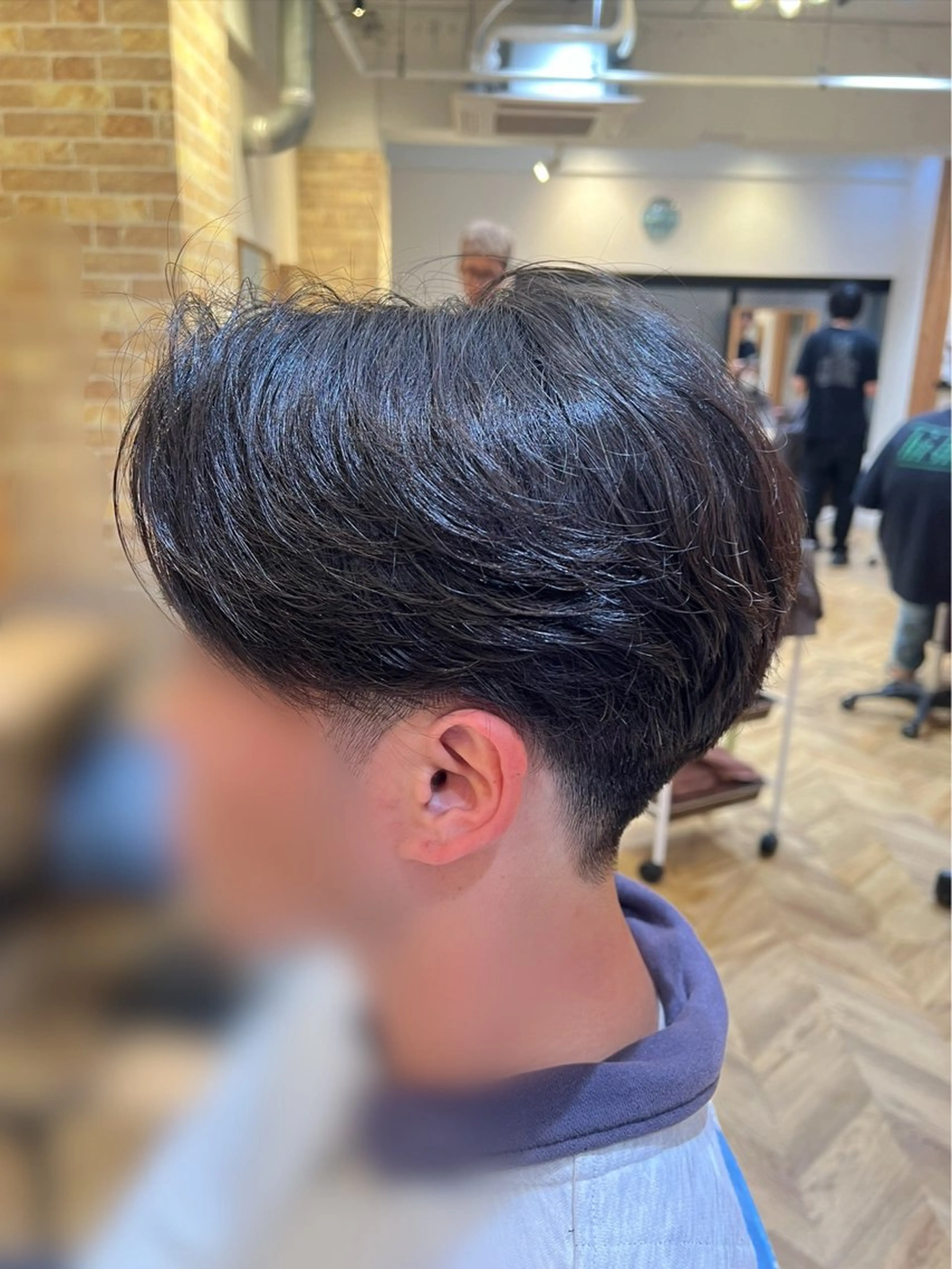 メンズ カット 縮毛矯正 across hair design武蔵小杉店所属・曲がる縮毛矯正/ メンズ特化/國井郁太のヘアスタイル