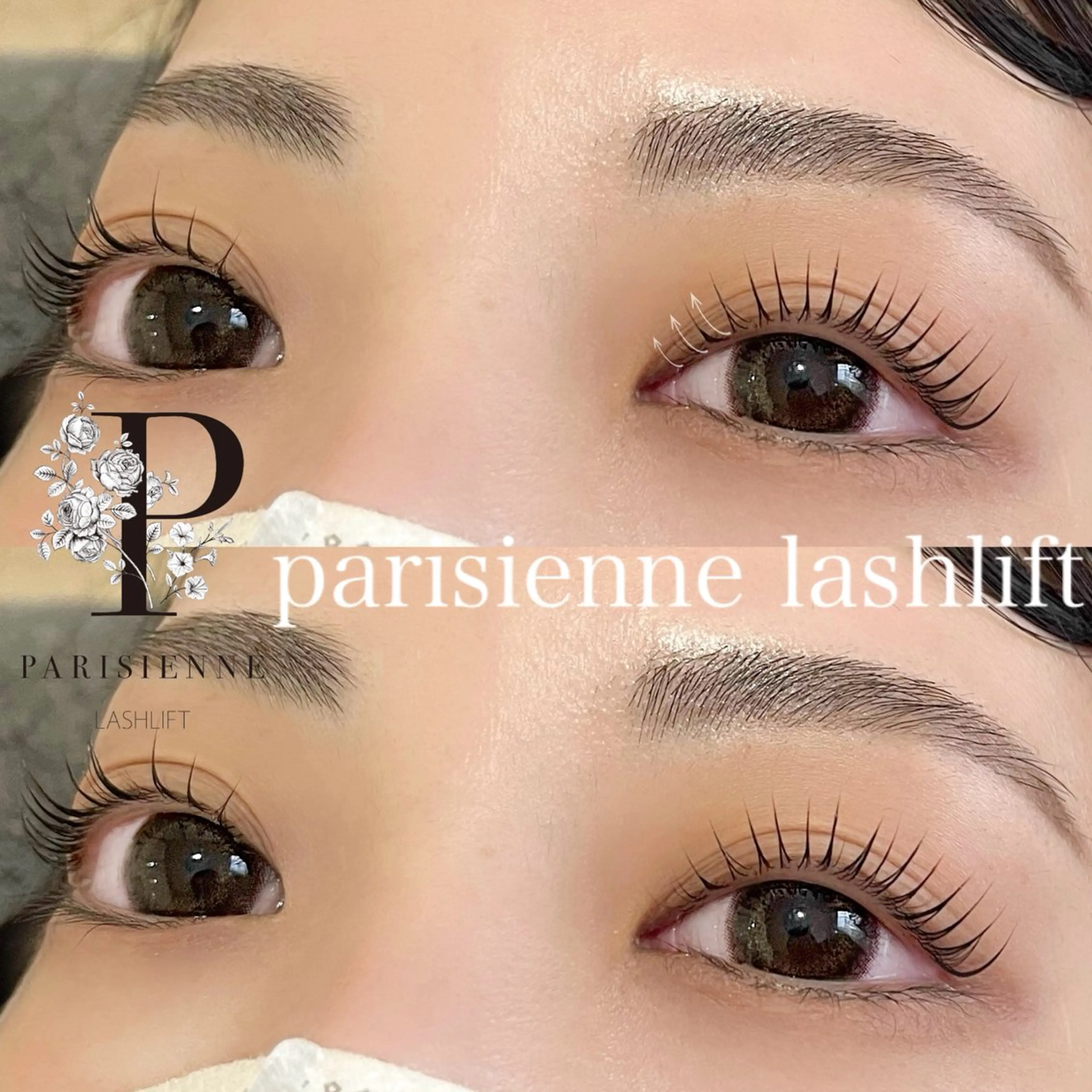 マツエク・マツパ パリジェンヌラッシュリフト マツパ chatran ishimochiのマツエク・マツパデザイン