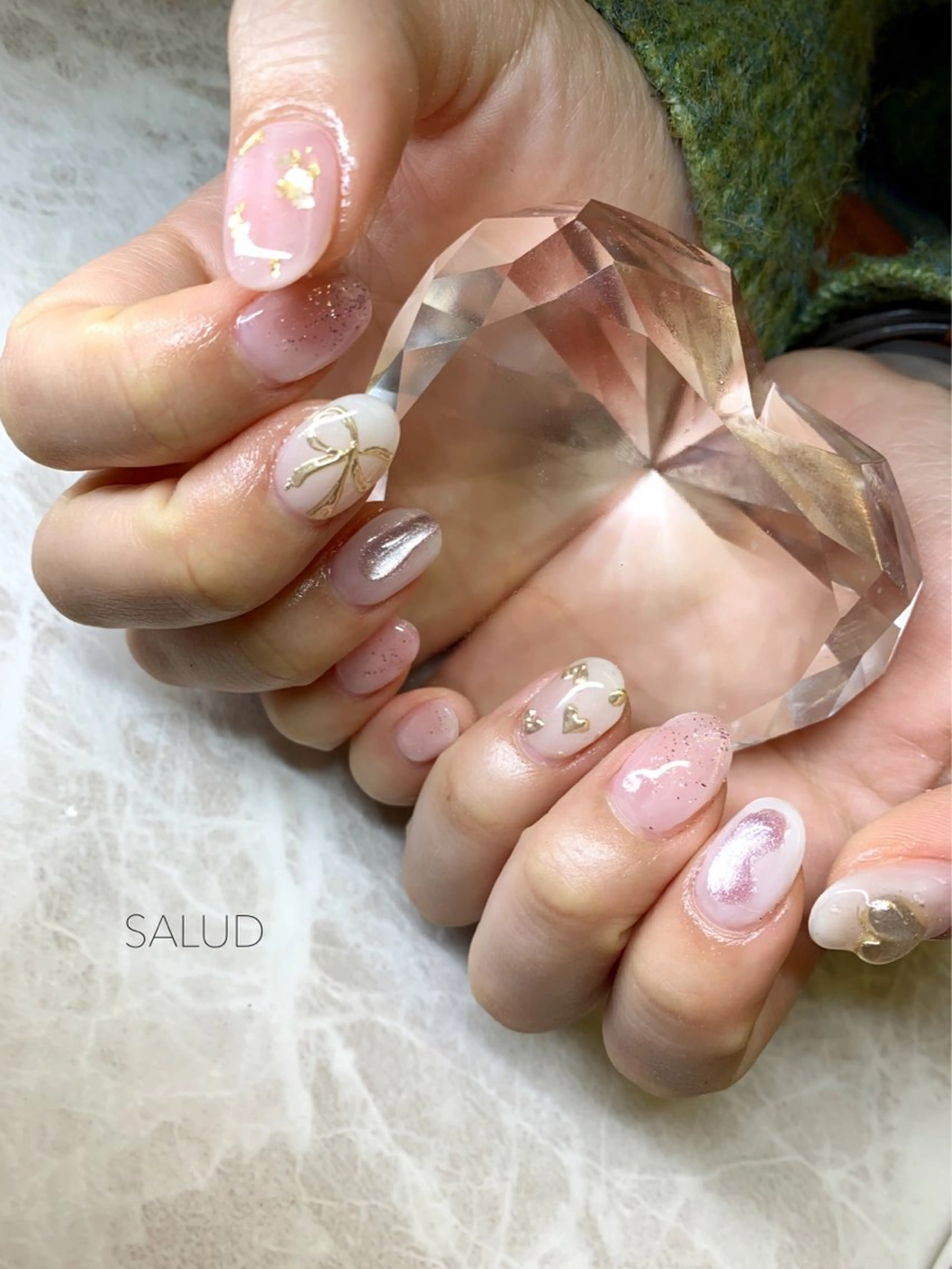 ネイル ハンドネイル Nail Salon SALUDのネイルデザイン