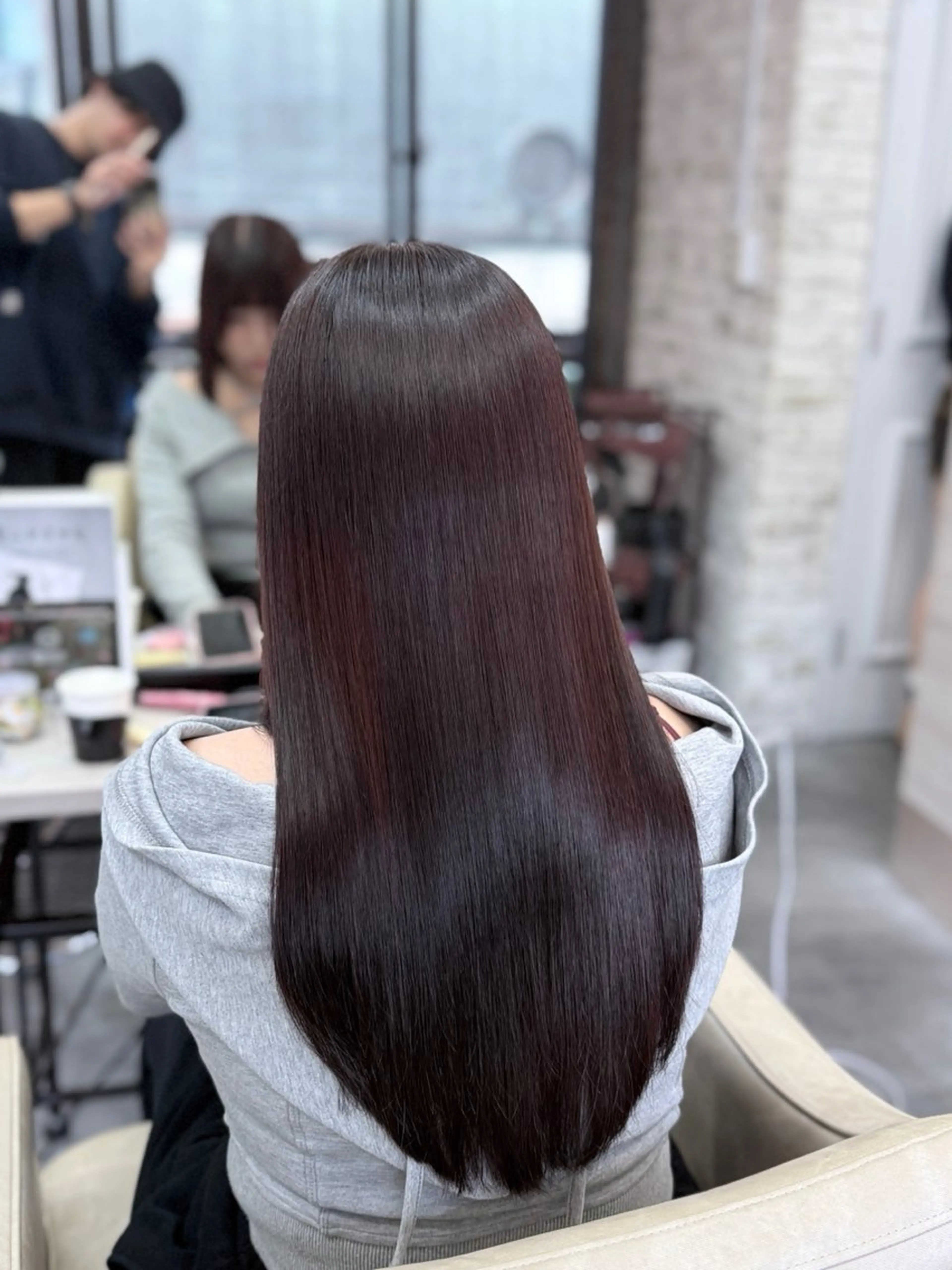 ロング she2　shinjuku所属・髪質改善/美髪矯正 和田響のヘアスタイル