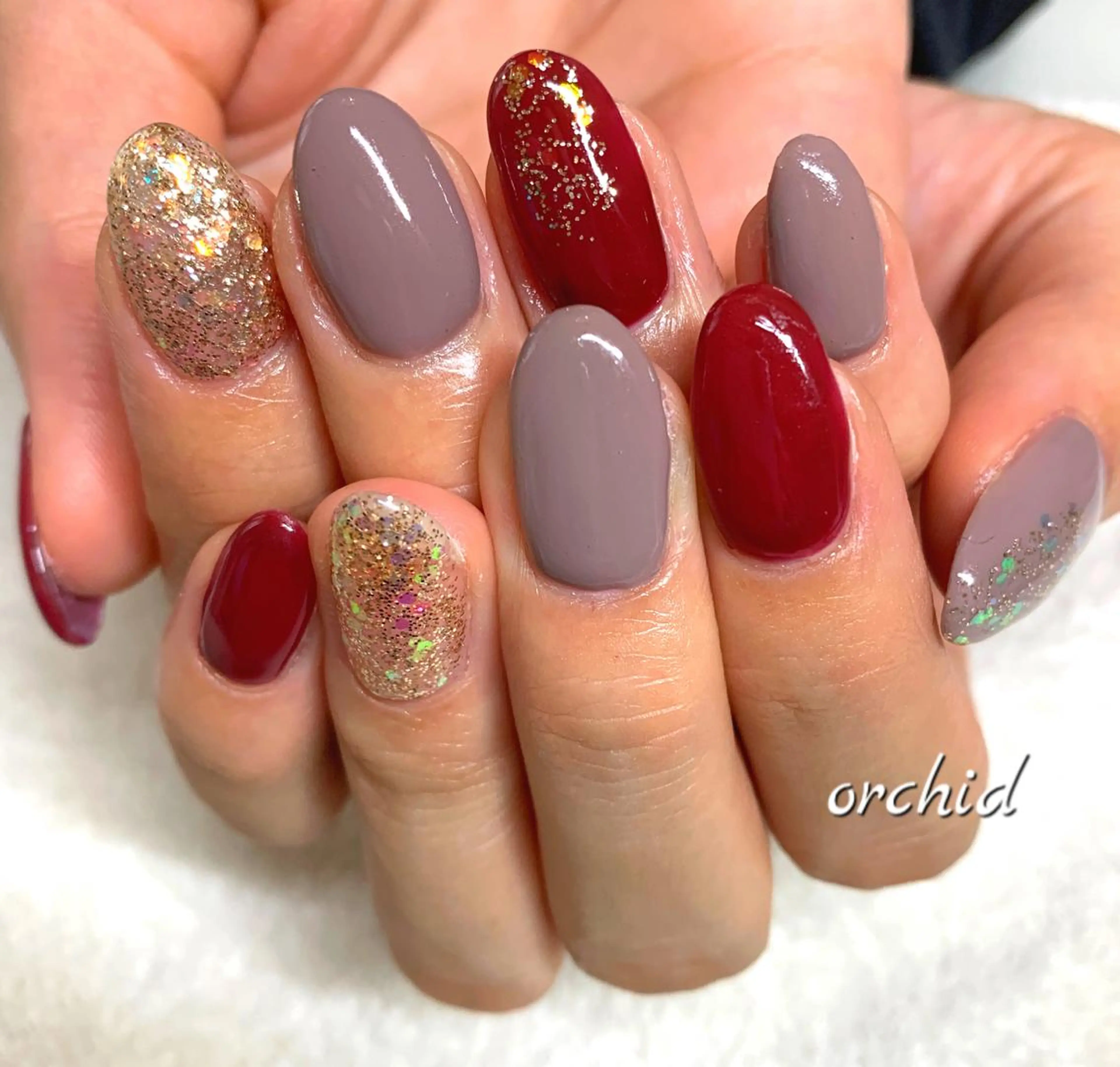 ネイル orchid ♡オーキッドのネイルデザイン