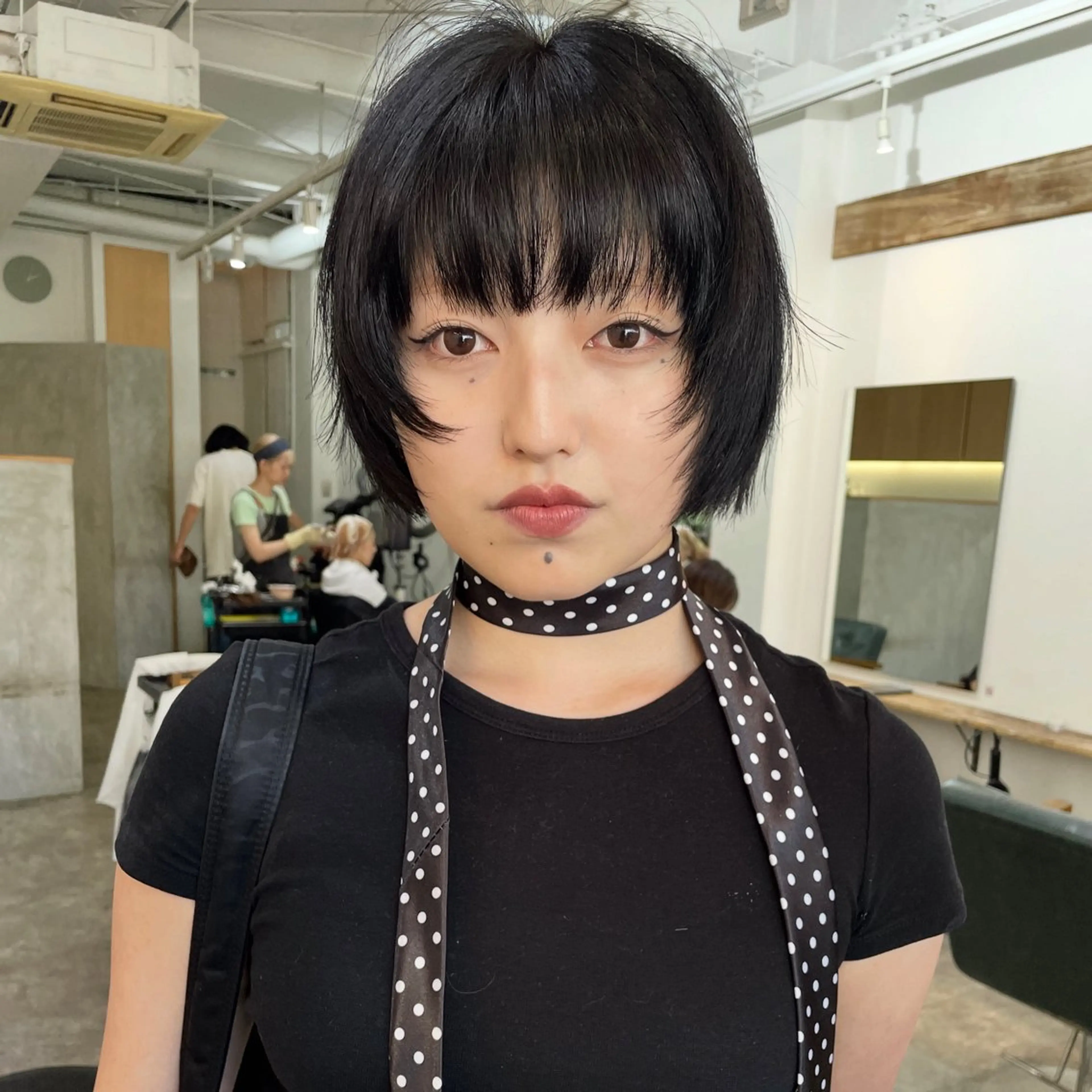 ショート カラー カット ヘアカラー トリートメント 野村矩樂/パーマ /縮毛矯正のヘアスタイル