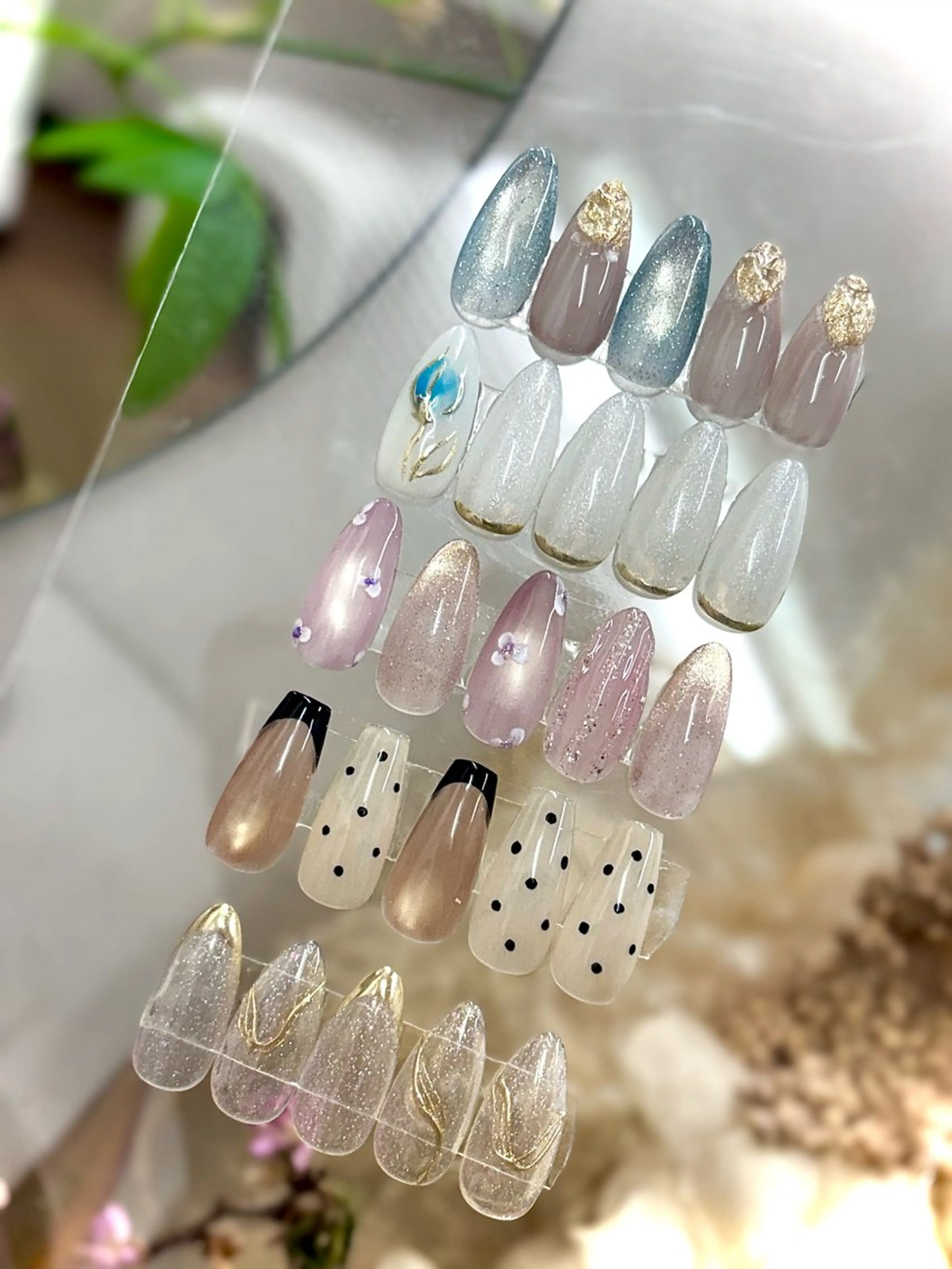 ネイル ニュアンスネイル オフィスネイル シンプルネイル 春ネイル ハンドネイル kaho.  /期間 限定モデル募集のネイルデザイン