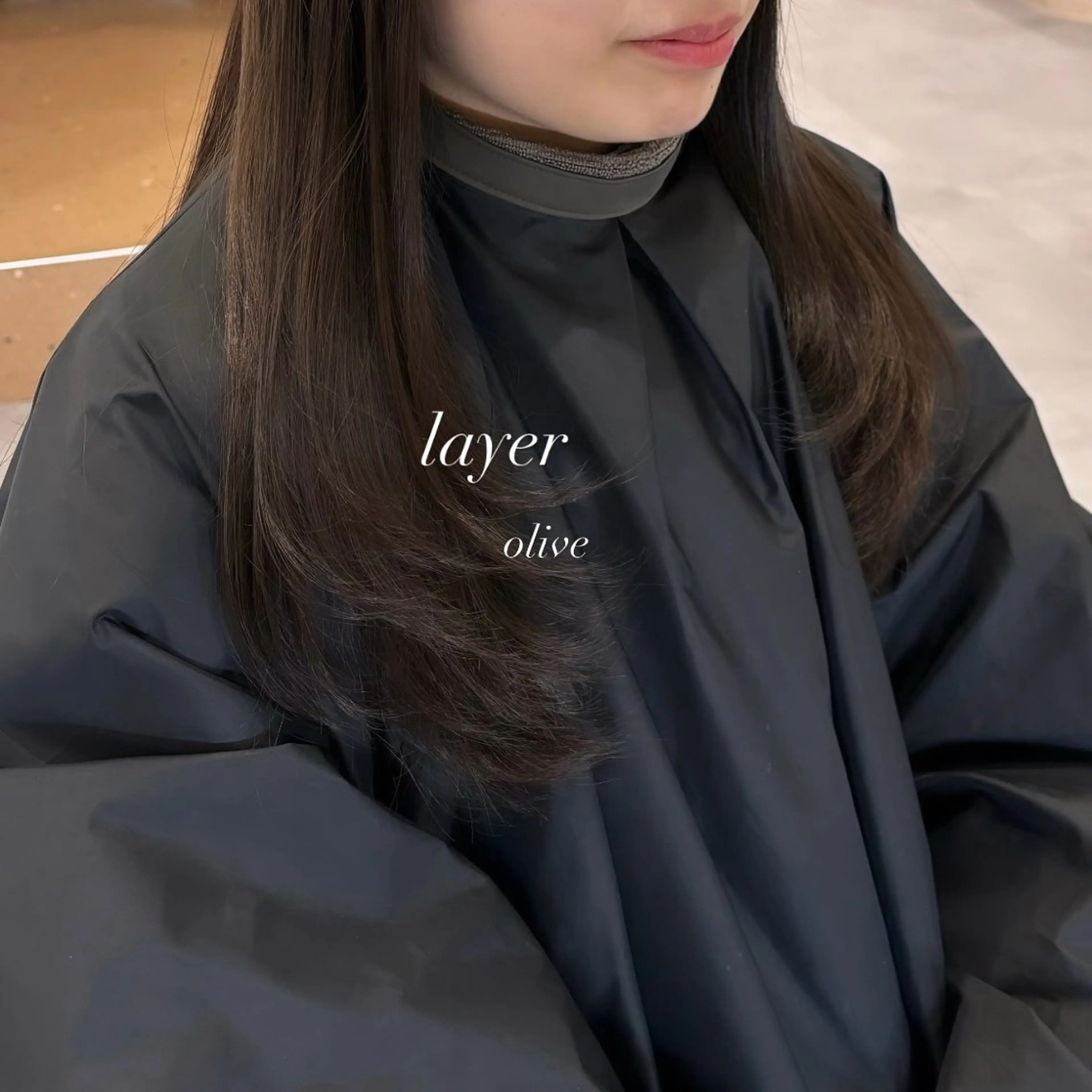 セミロング カラー mai 🎀 / 梅田美容室のヘアスタイル