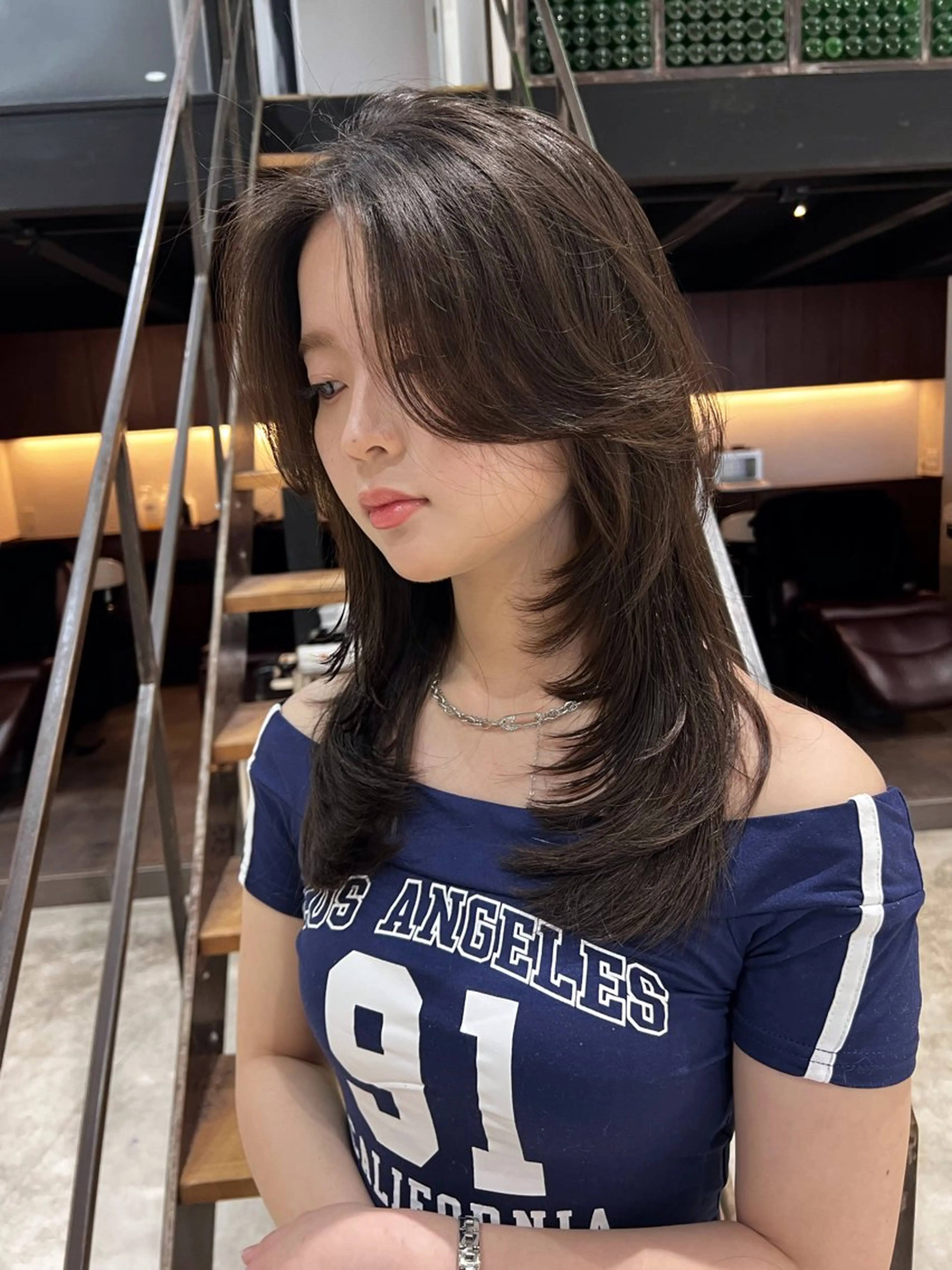 セミロング 【海外風カラー】 ⭐︎DEAN名駅店☆のヘアスタイル