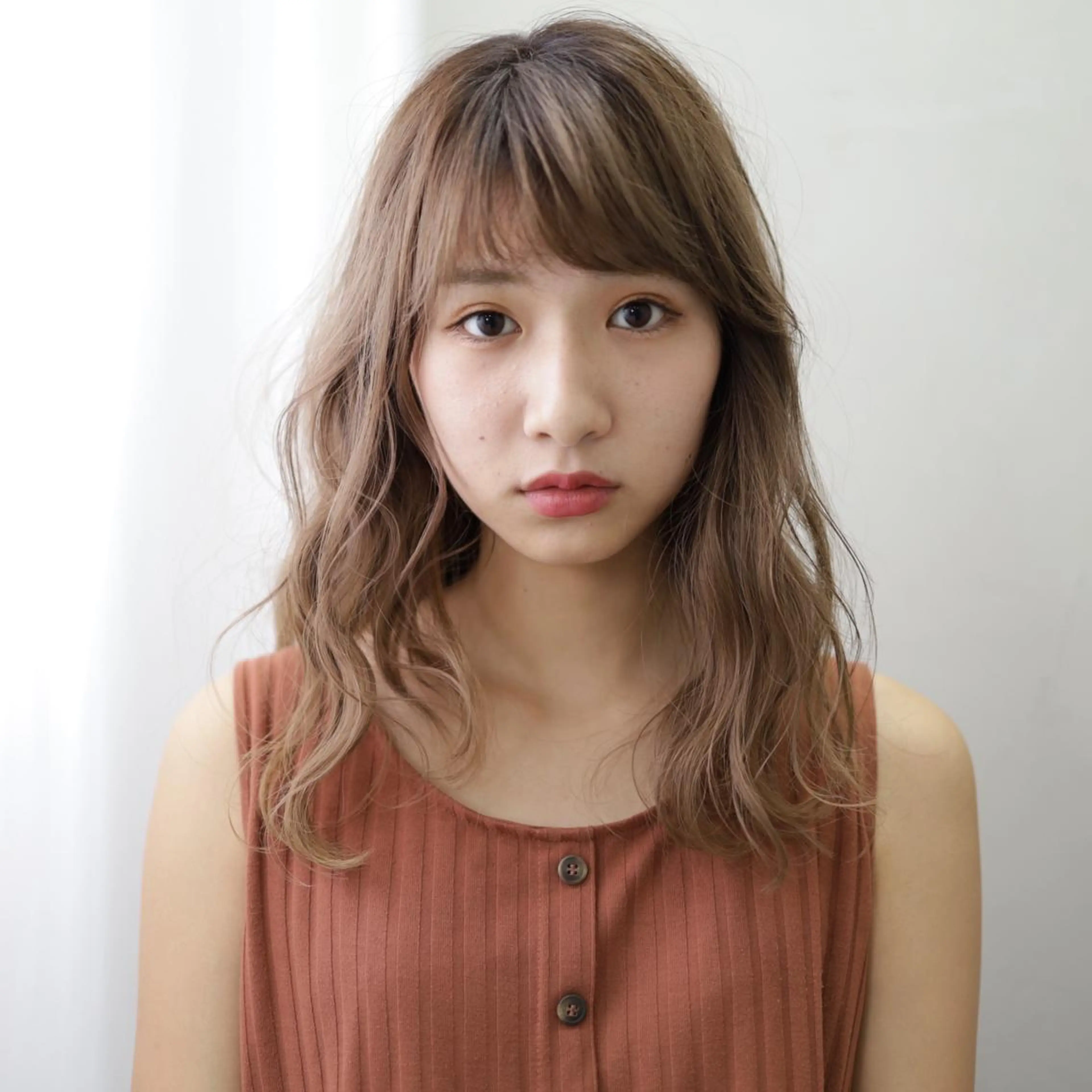 ミディアム カラー カット ヘアカラー AMI Hair Supply所属・31.1.2.3受付 韓風カラー/カットのヘアスタイル