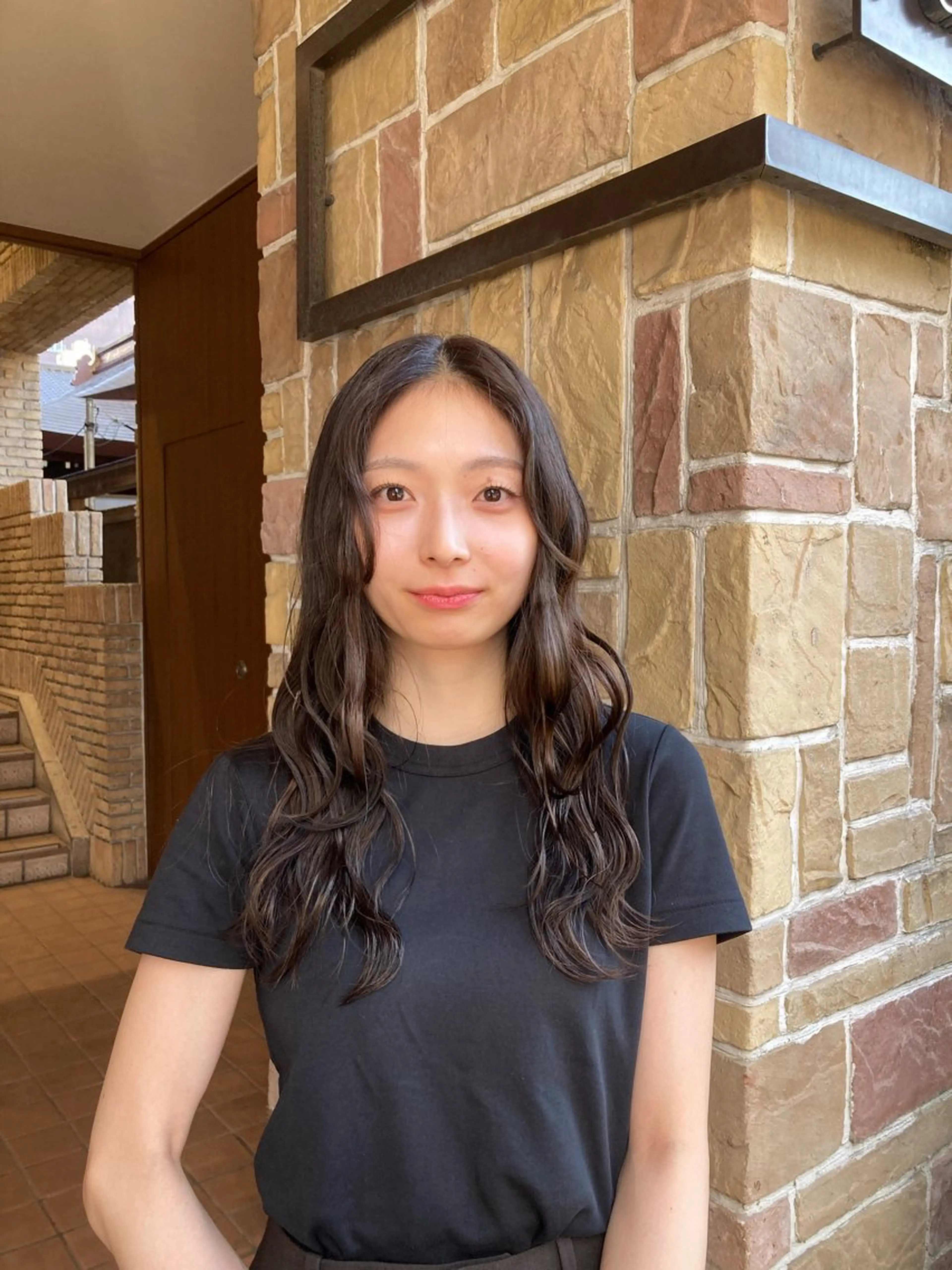 カラー 加茂野 緑のヘアスタイル