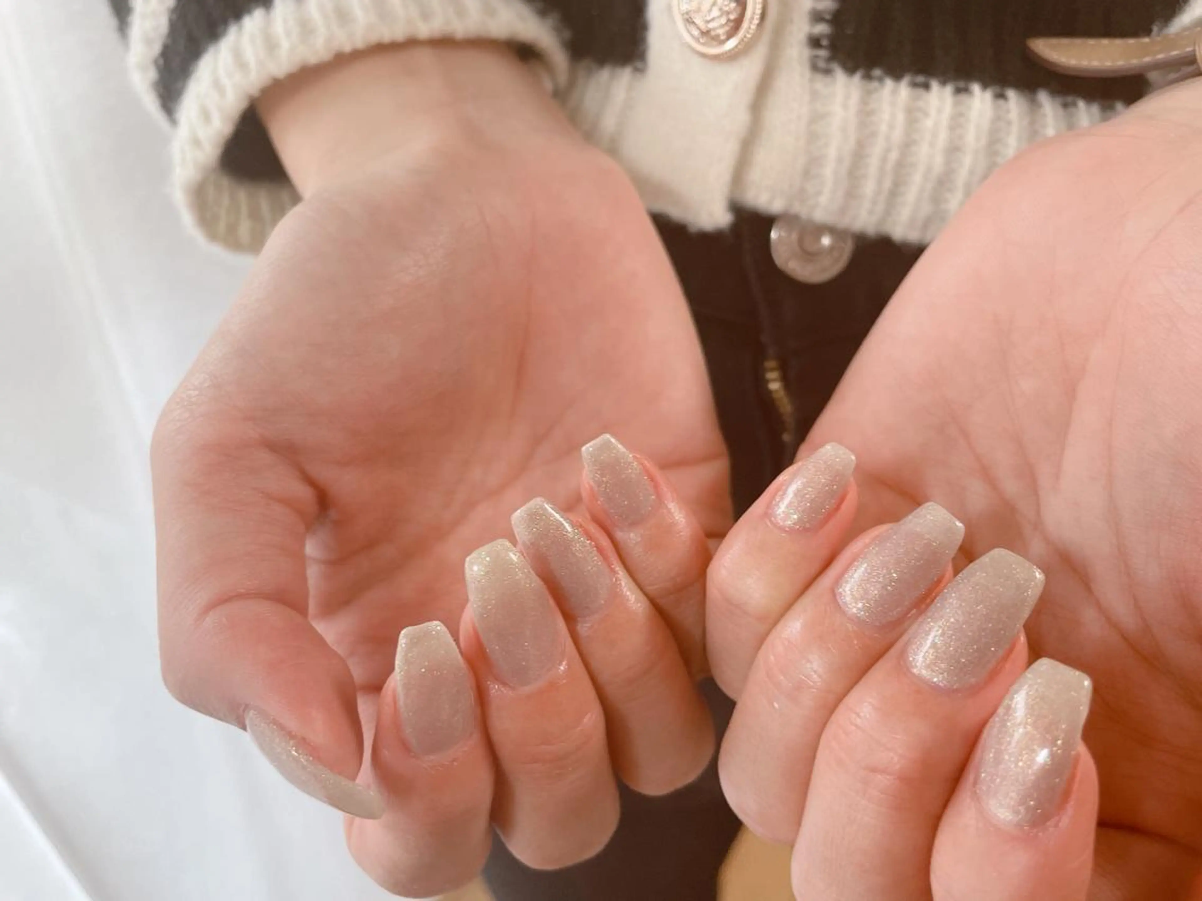 ネイル オーロラネイル フラワーネイル フットネイル フレンチネイル ジェルネイル Mogu nail 二子玉川のネイルデザイン