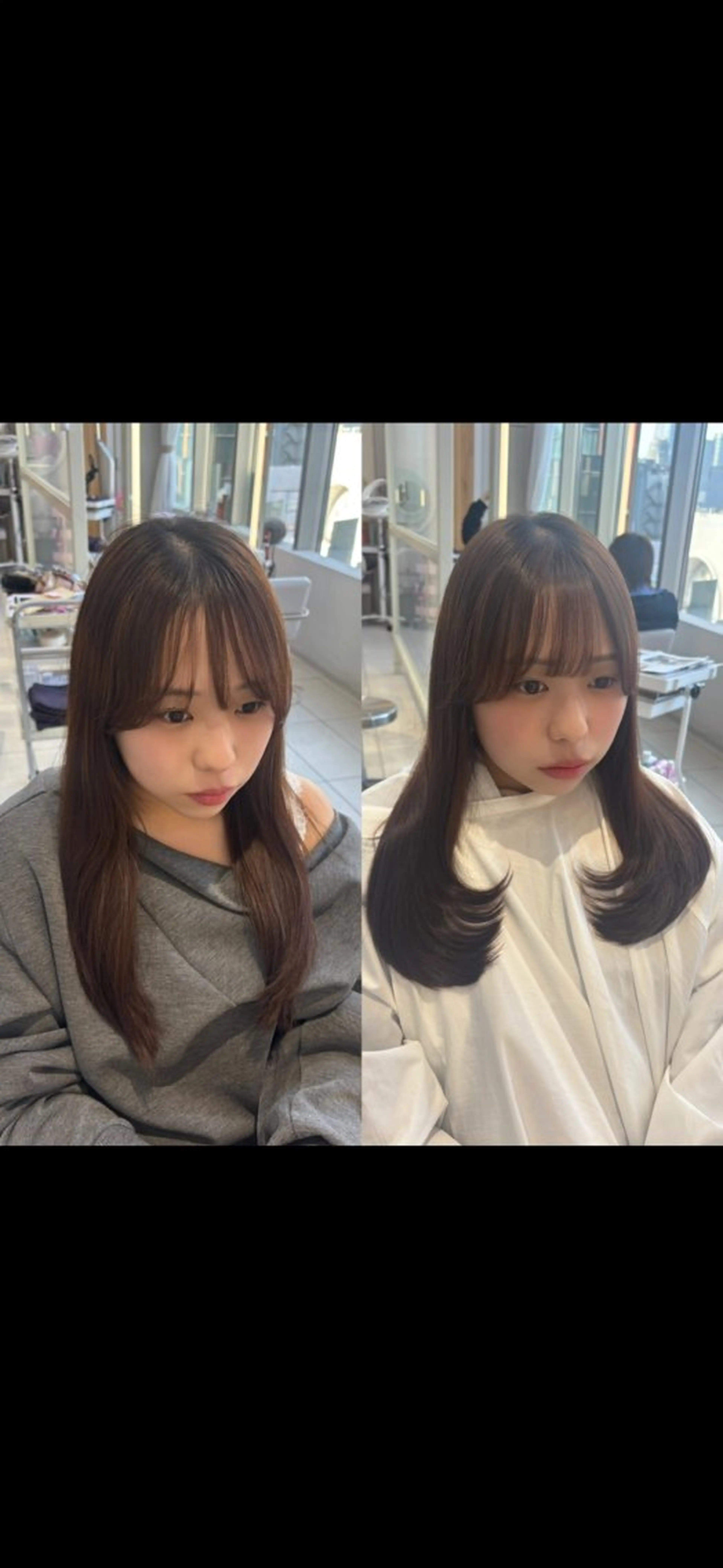 ロング 鈴木 彩莉のヘアスタイル