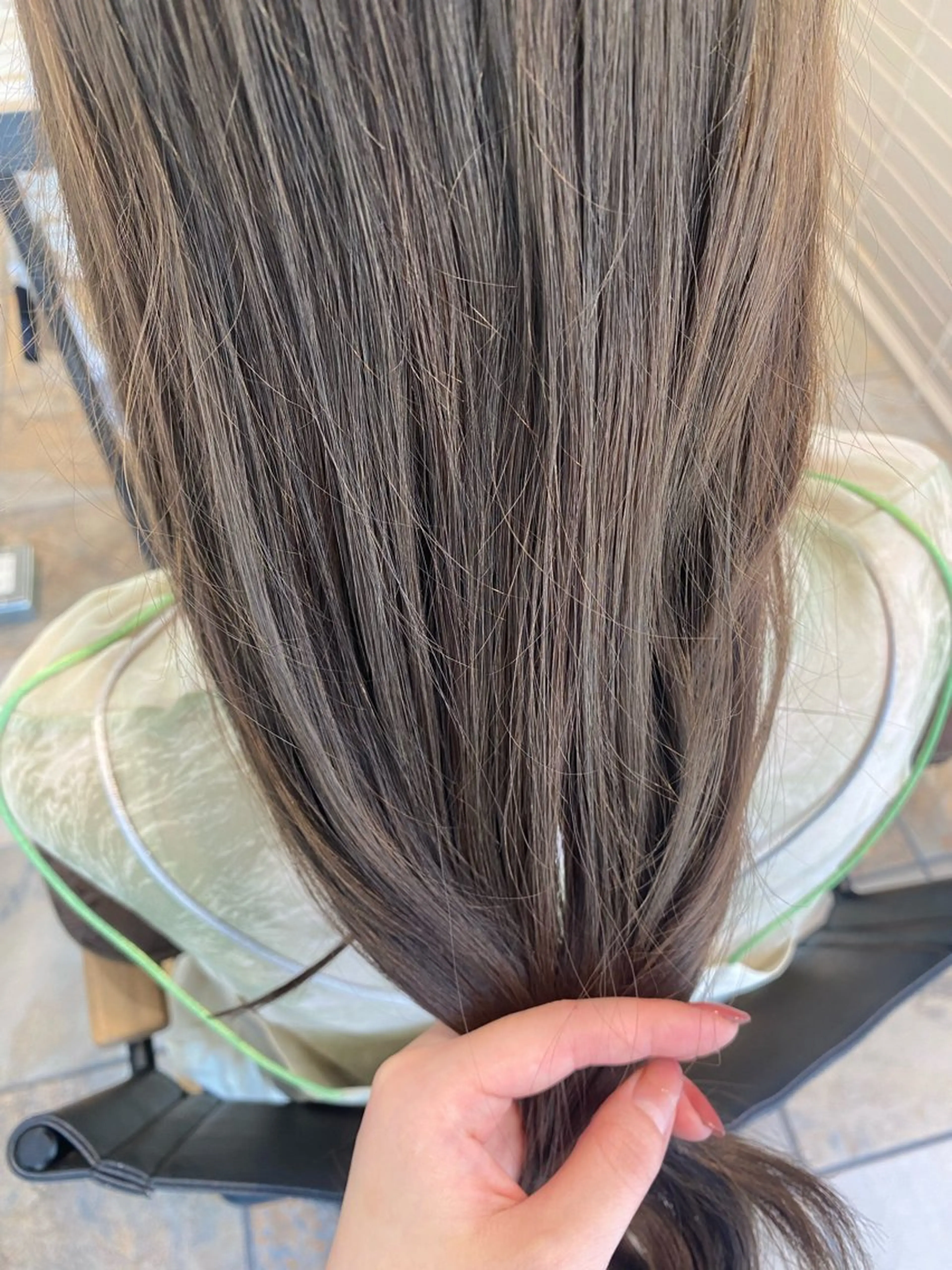 カラー 佐竹 こいきのヘアスタイル