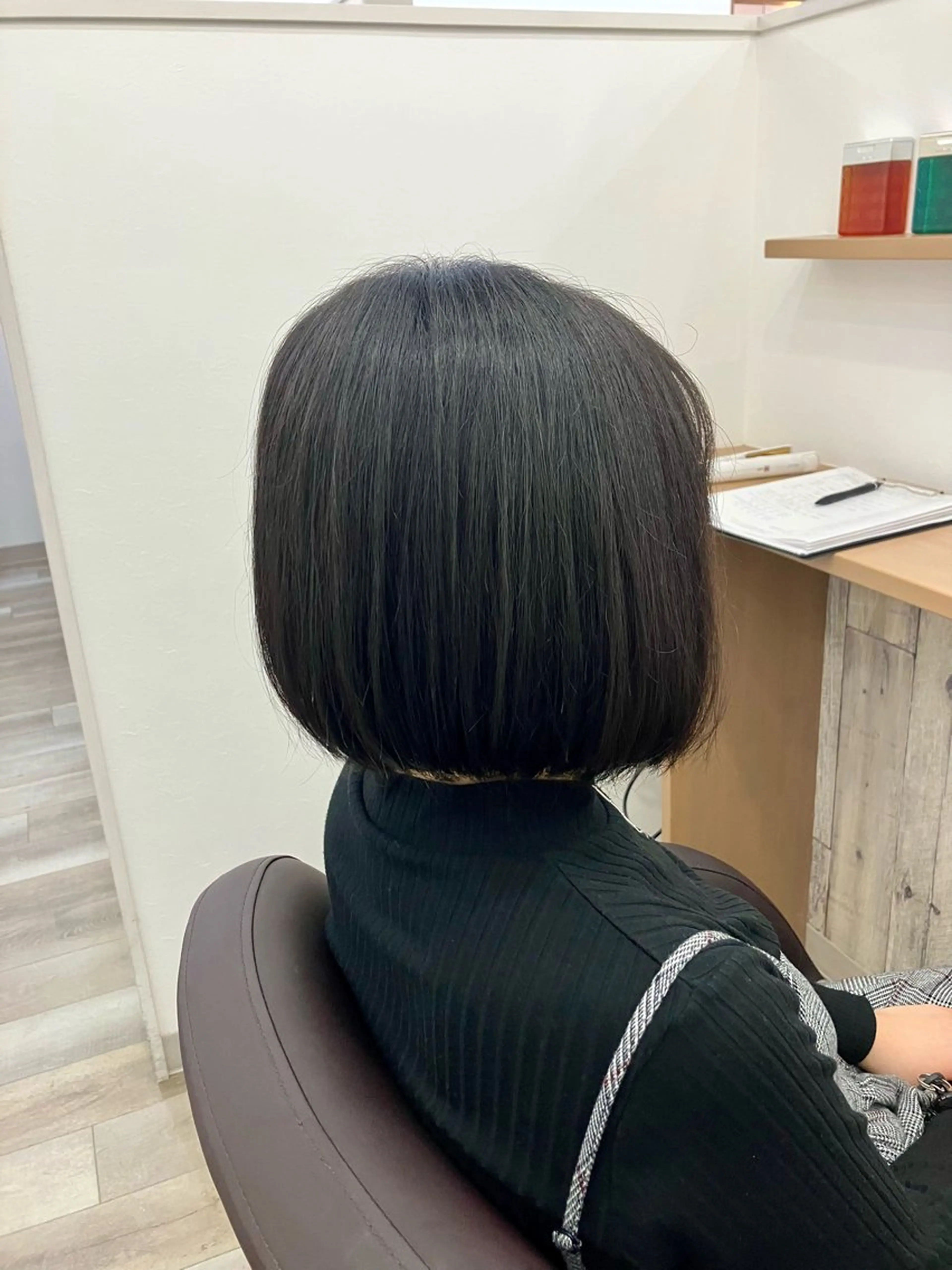 ショート ボブ well高崎上大類町 /湯浅泳作のヘアスタイル