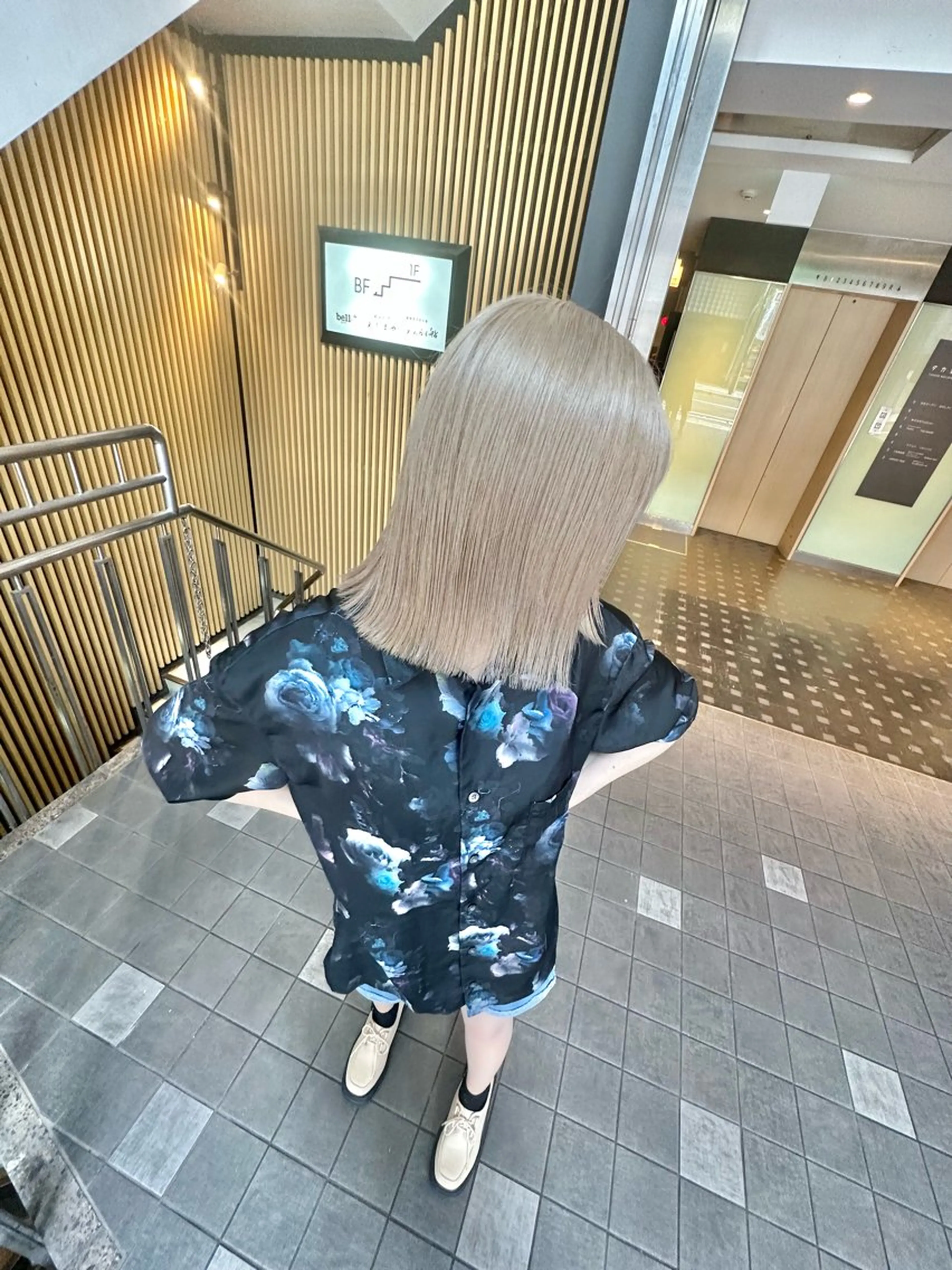 ミディアム カラー Selenehair 三条本店のヘアスタイル