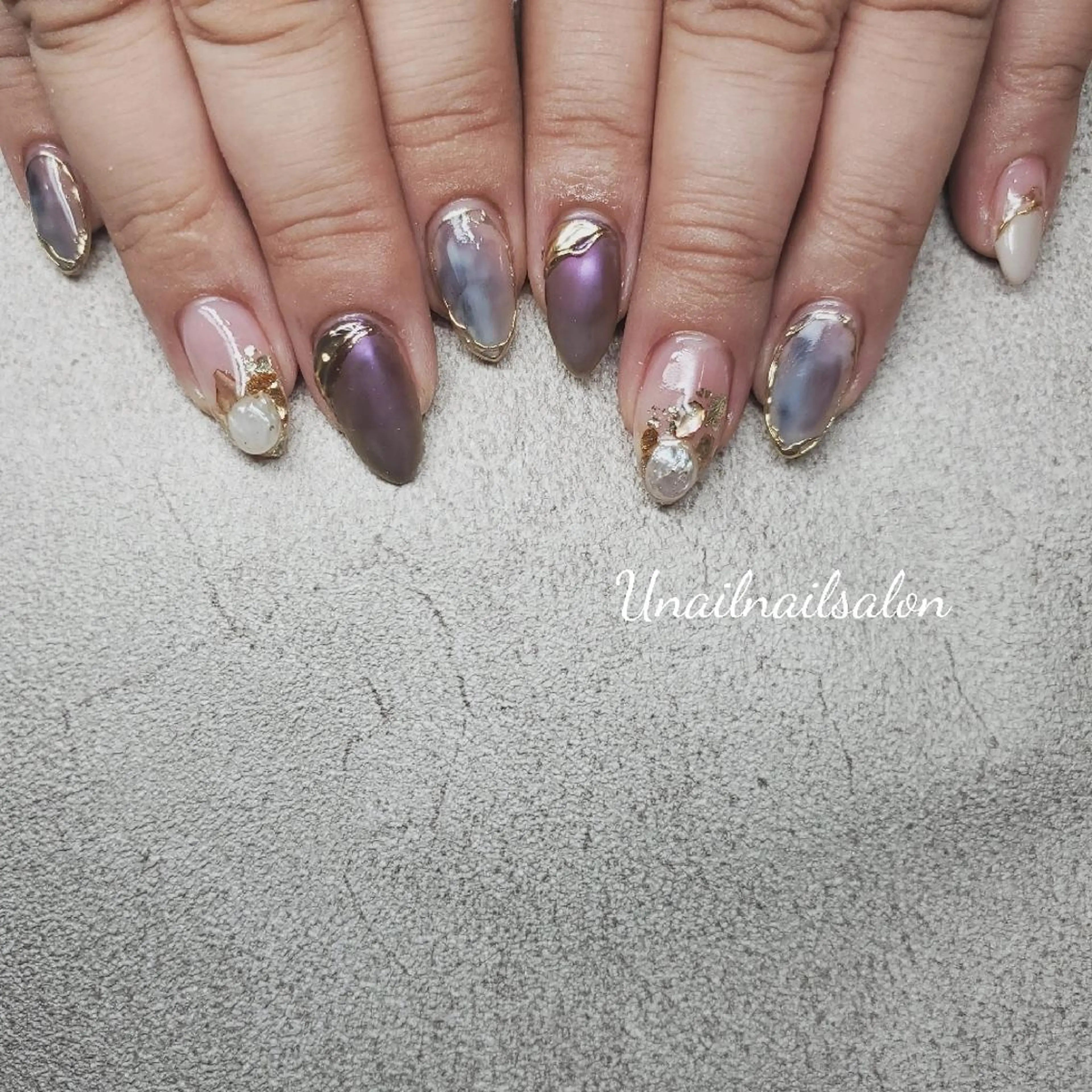 ネイル U nail所属・高橋 千恵のネイルデザイン