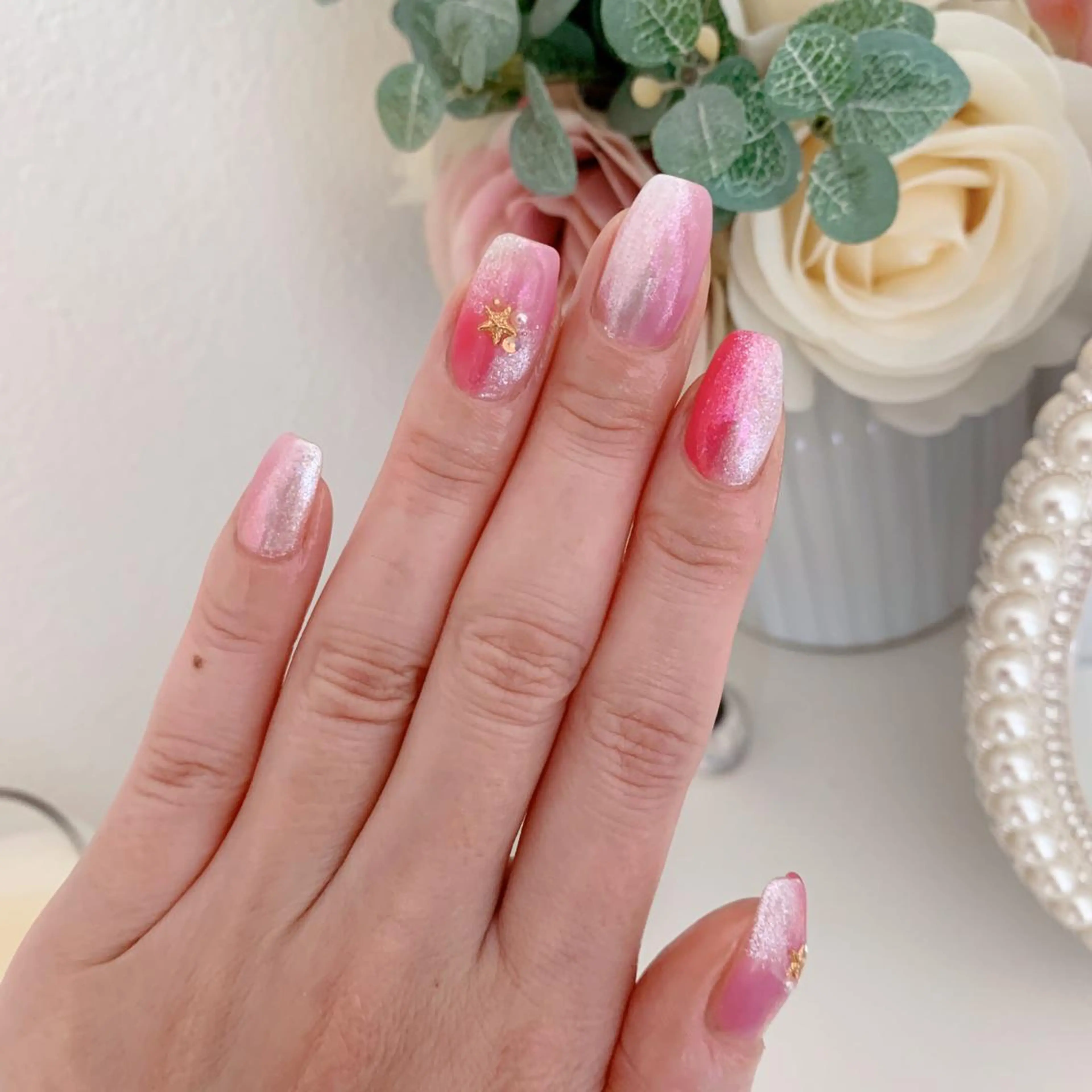 ネイル La neige* yuki 🥯🍑のネイルデザイン