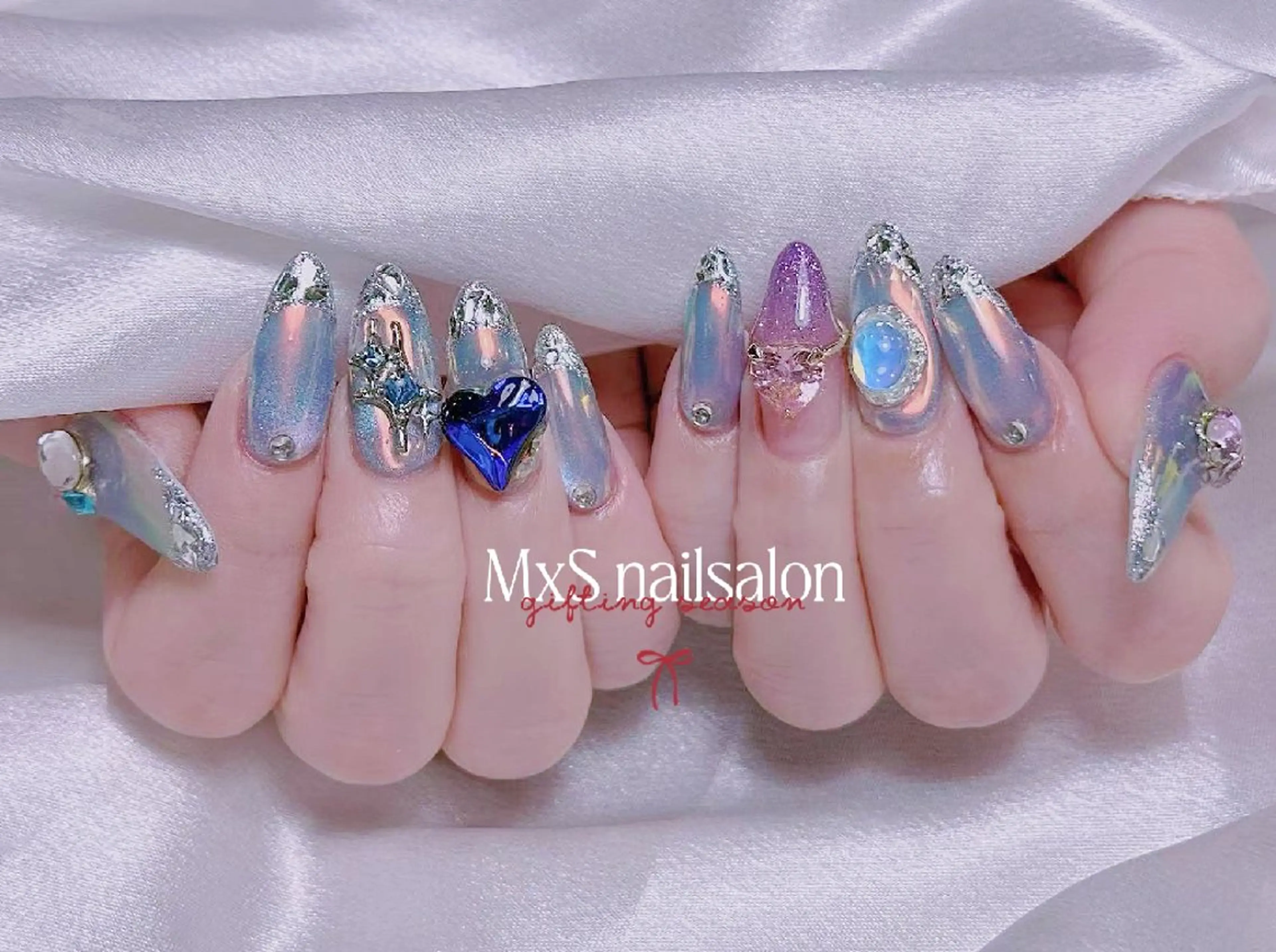 ネイル ハンドネイル MxS Nail 【長さだし/フィルイン/マグネット/ワンホンネイル/韓国ネイル/パラジェル】所属・M×S Nail みなのネイルデザイン