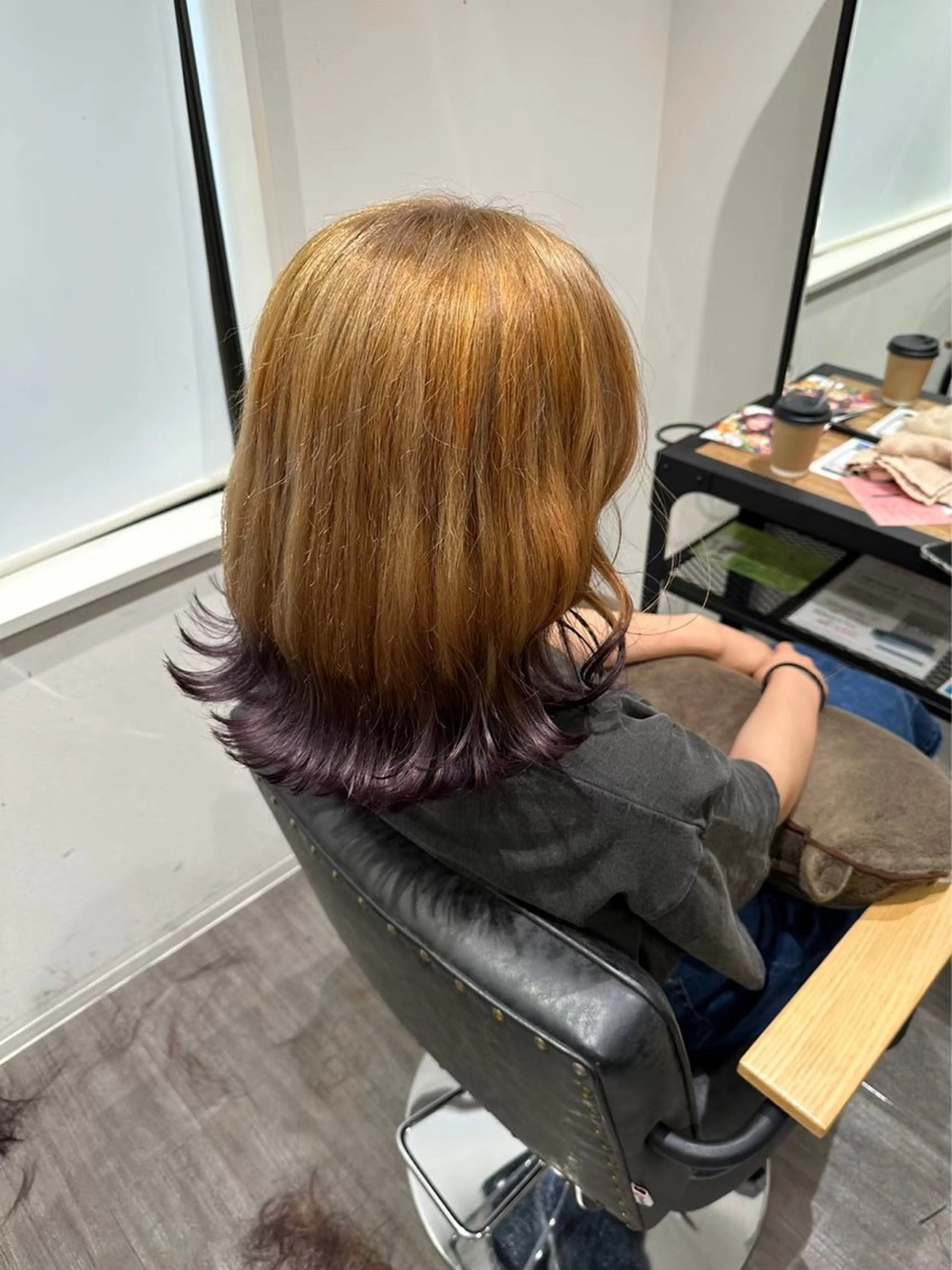 カラー 艶髪🥣透明感カラー 🫧前田奈津実のヘアスタイル