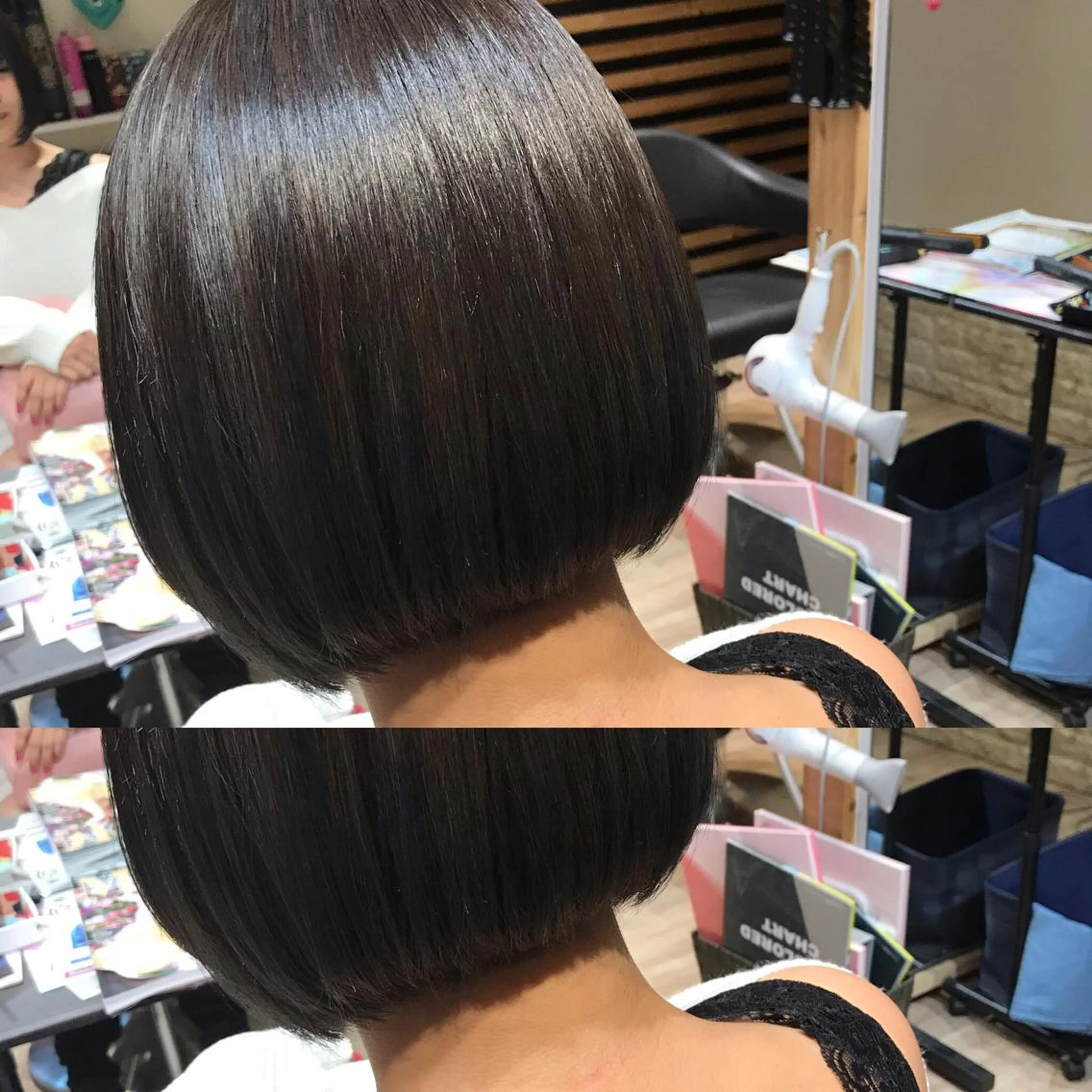 ショート ハイライト ヘアカラー 大久保 隆蔵のヘアスタイル