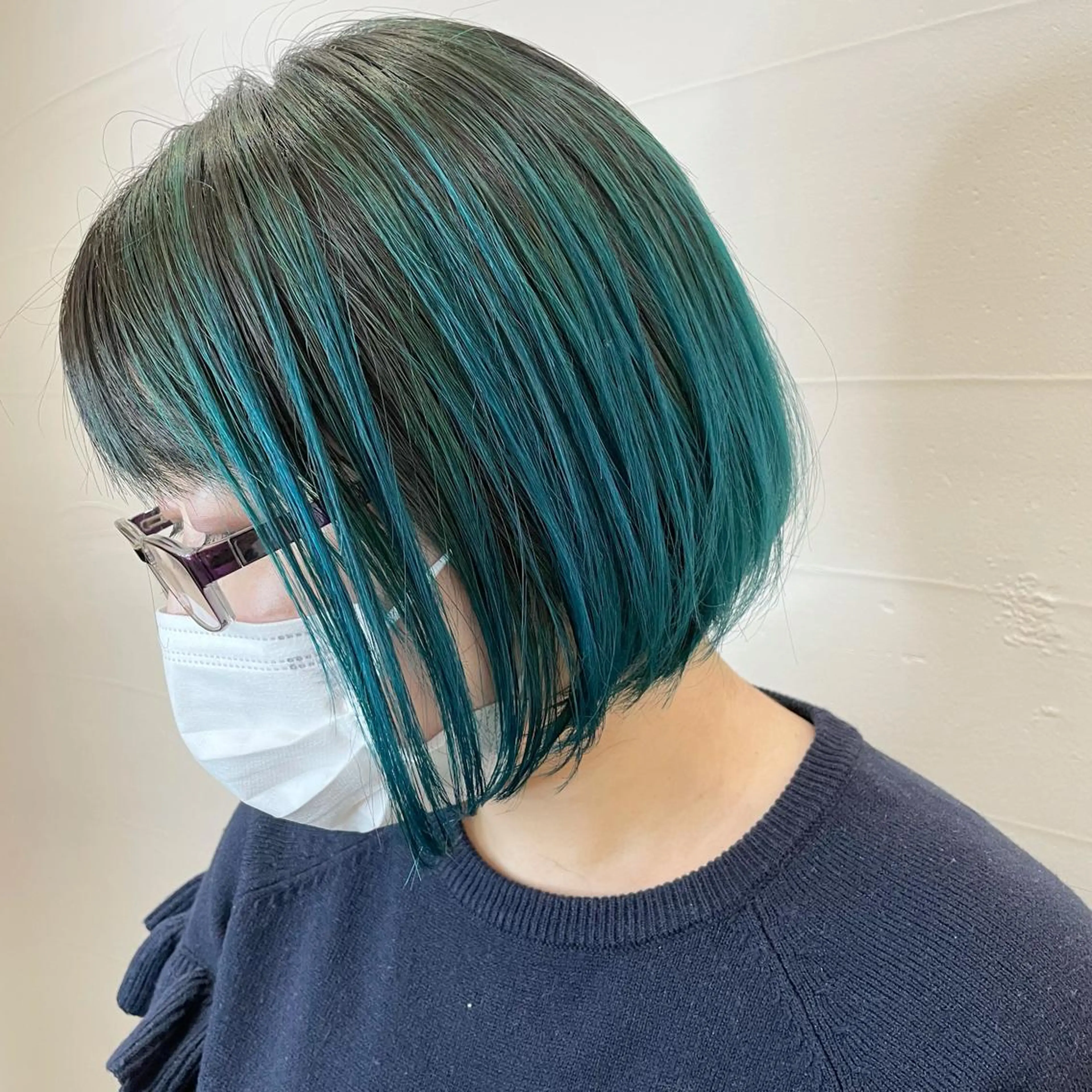 ショート カラー アディクシーカラー バレイヤージュ ブリーチ ケアブリーチ 透明感カラー カット ヘアカラー 水戸/ブリーチカラー ♠️♠️會澤遼真のヘアスタイル