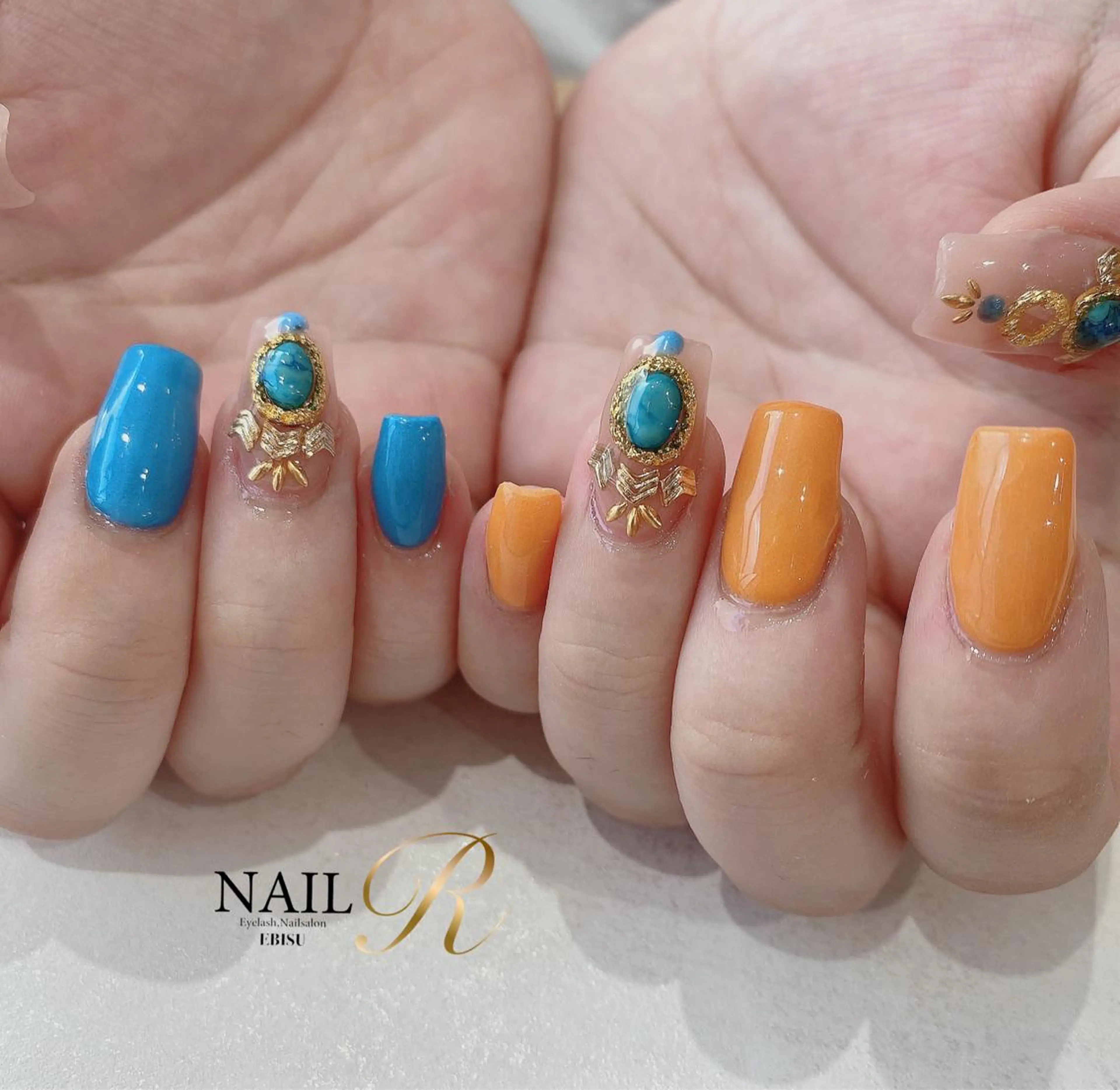 ショート ハンドネイル JNA認定講師🌸 RIEのネイルデザイン