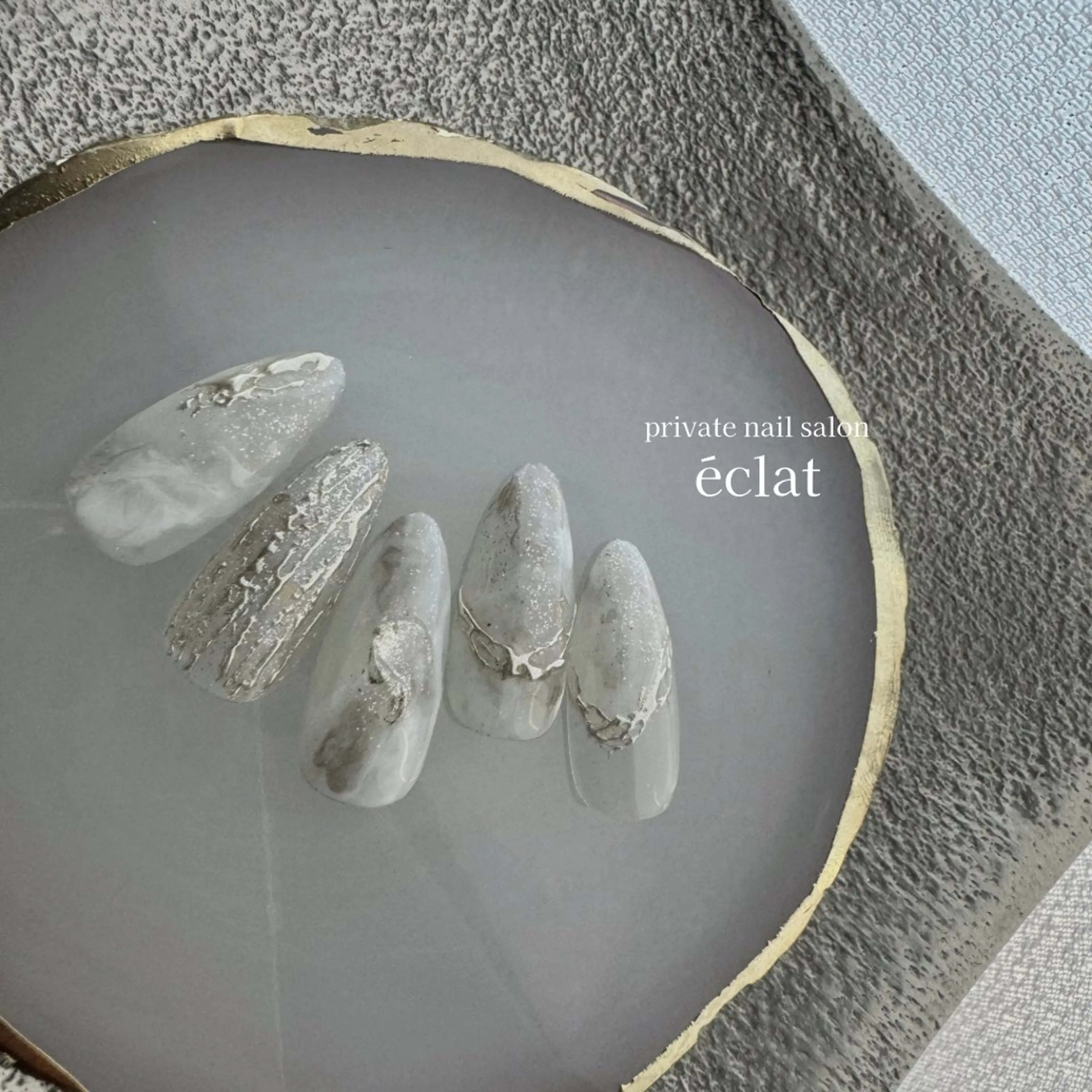 カラー nailsalon éclatのネイルデザイン