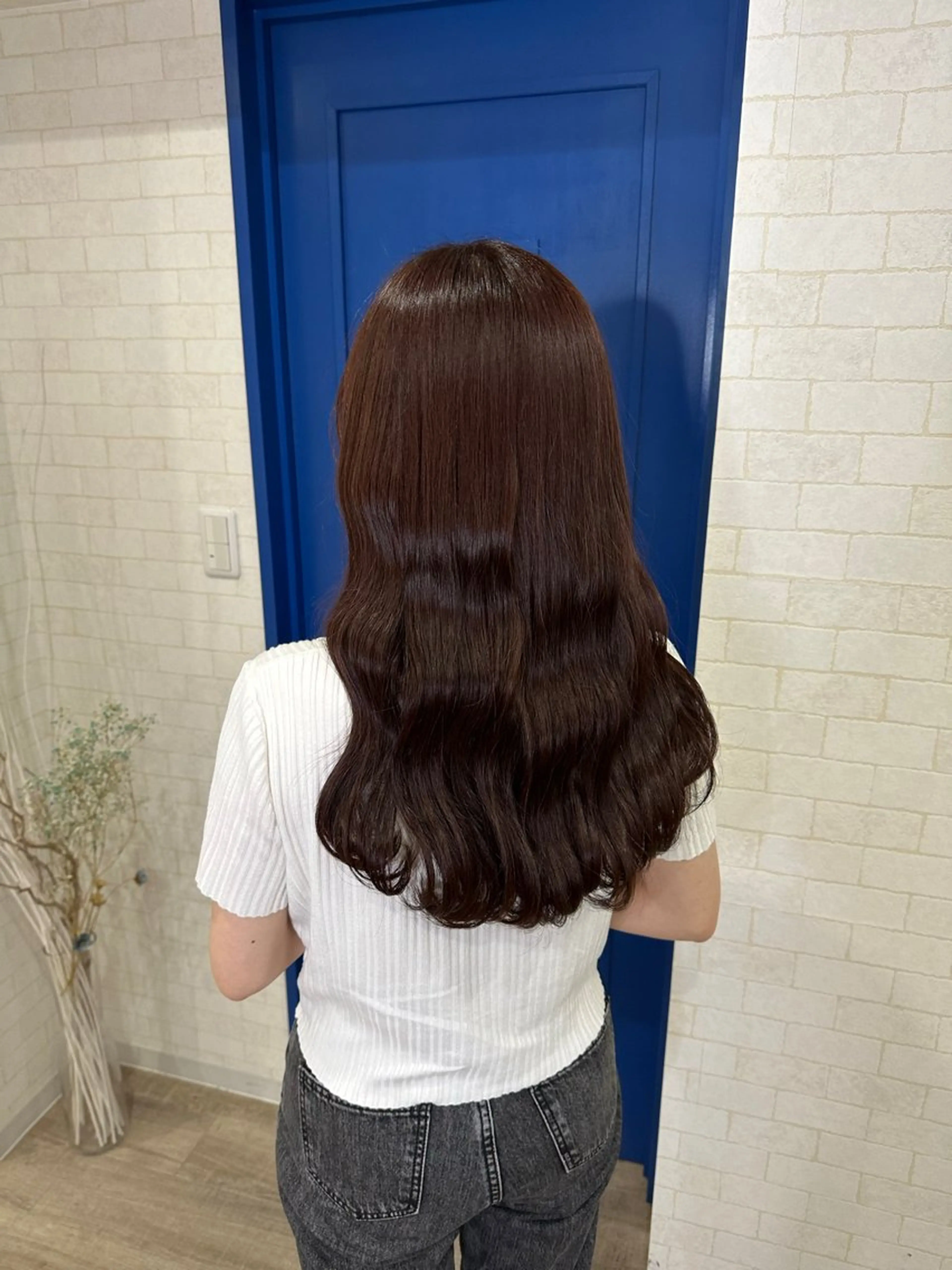 カット＋カラー＋前処理トリートメントの写真