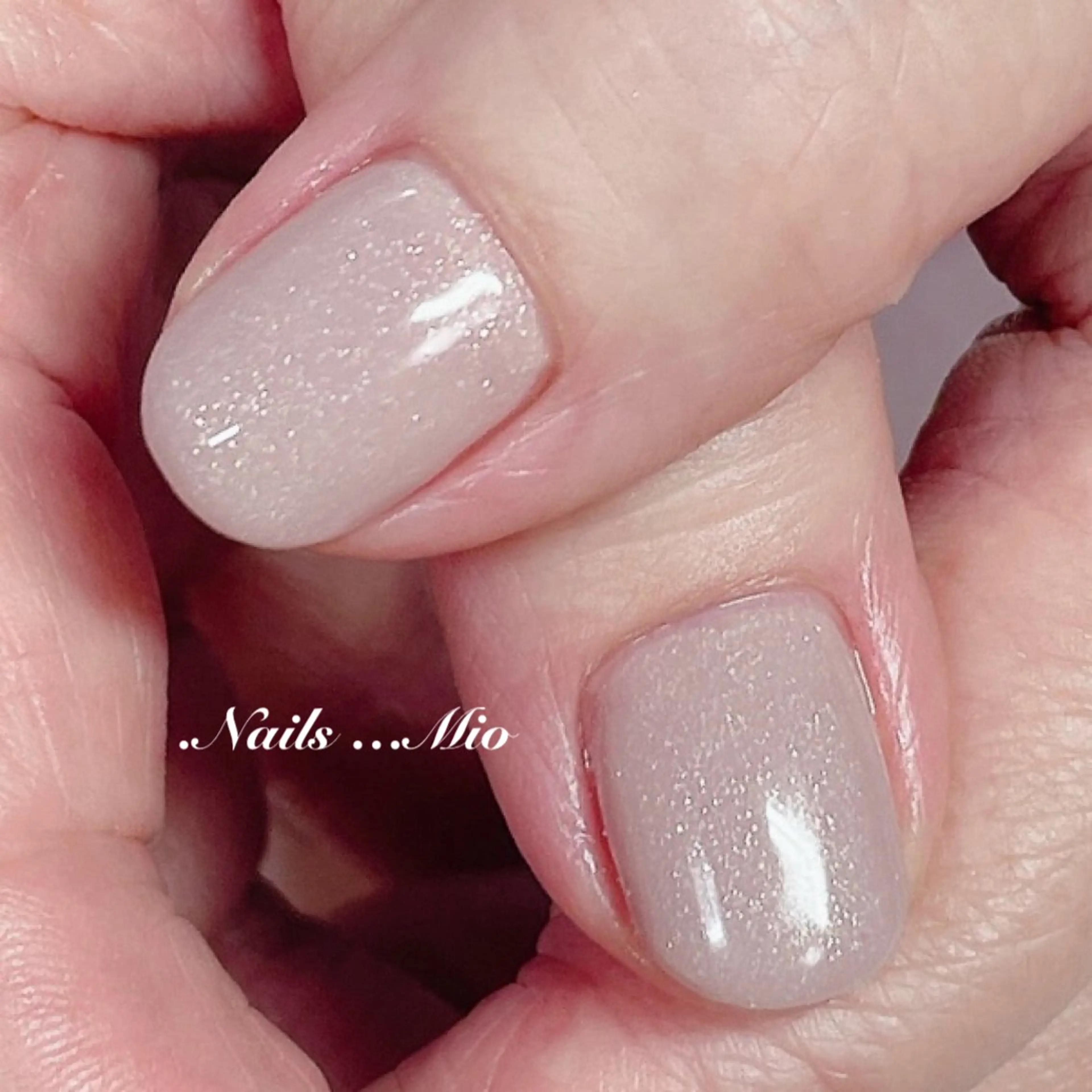ネイル ジェルネイル ワンカラーネイル .Nails Mio 赤羽西ネイルサロンのネイルデザイン