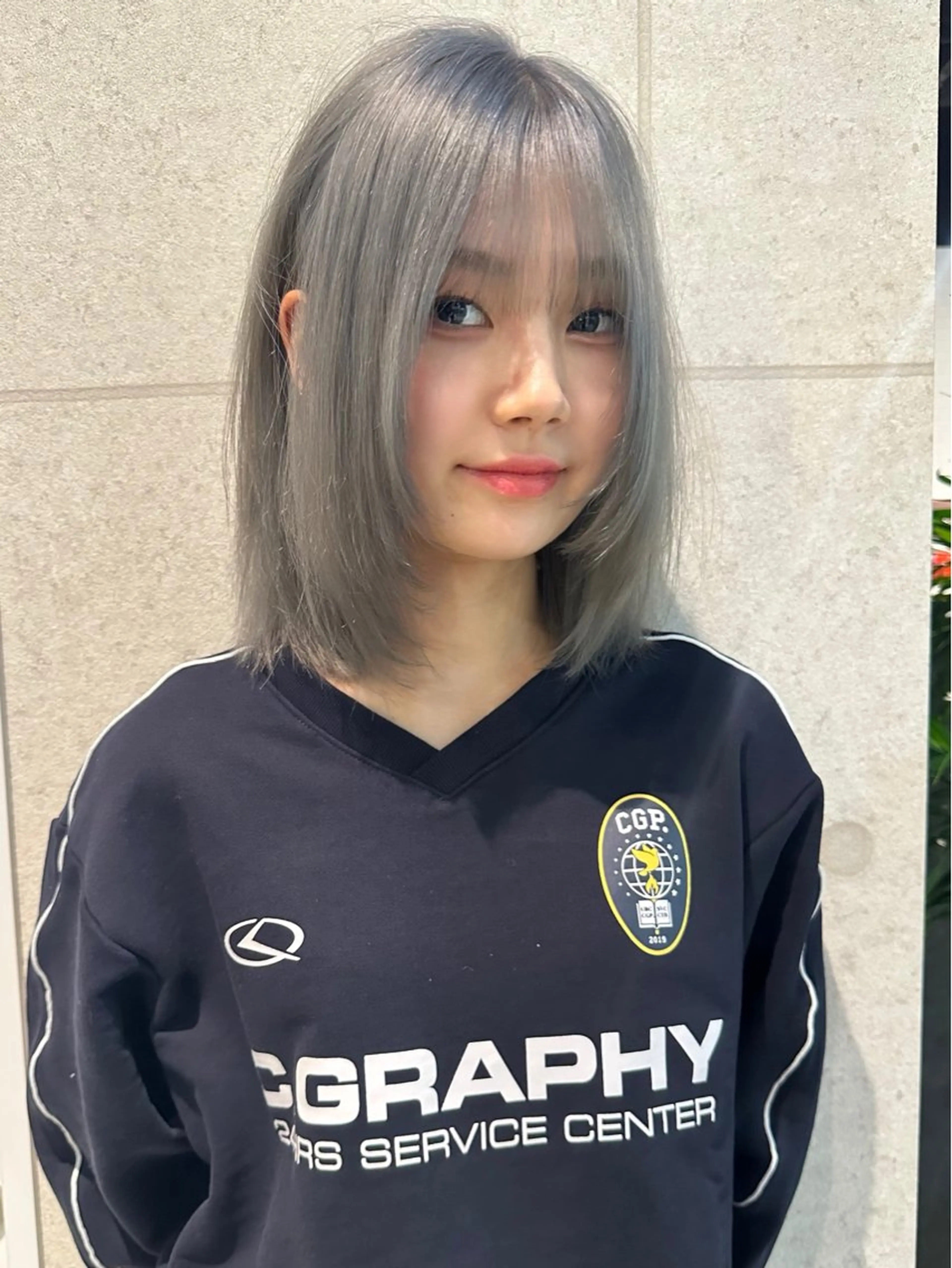 ミディアム カラー カット ヘアカラー トリートメント レイヤー/艶カラー 三好悠生のヘアスタイル