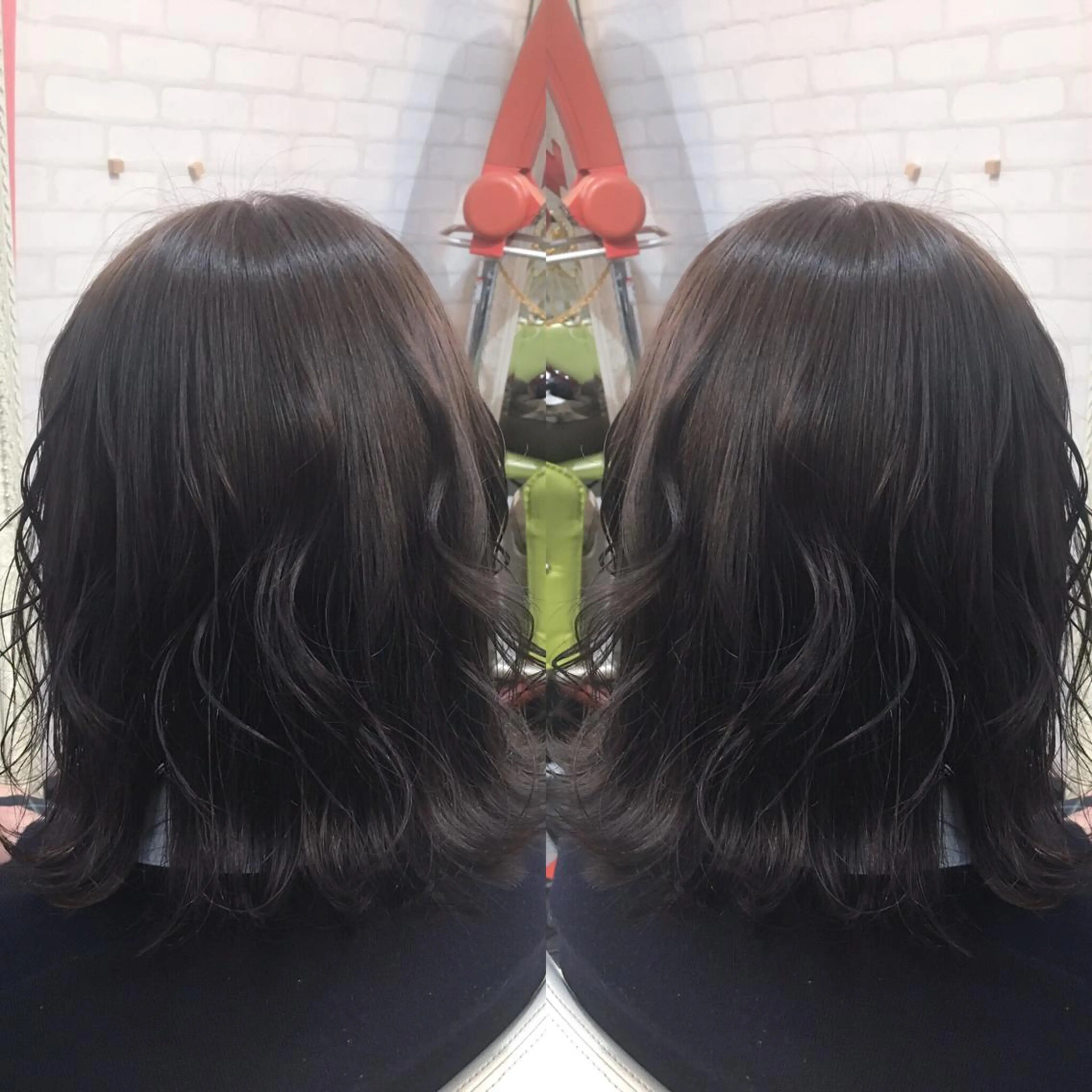 ミディアム カラー Kimura Shinyaのヘアスタイル