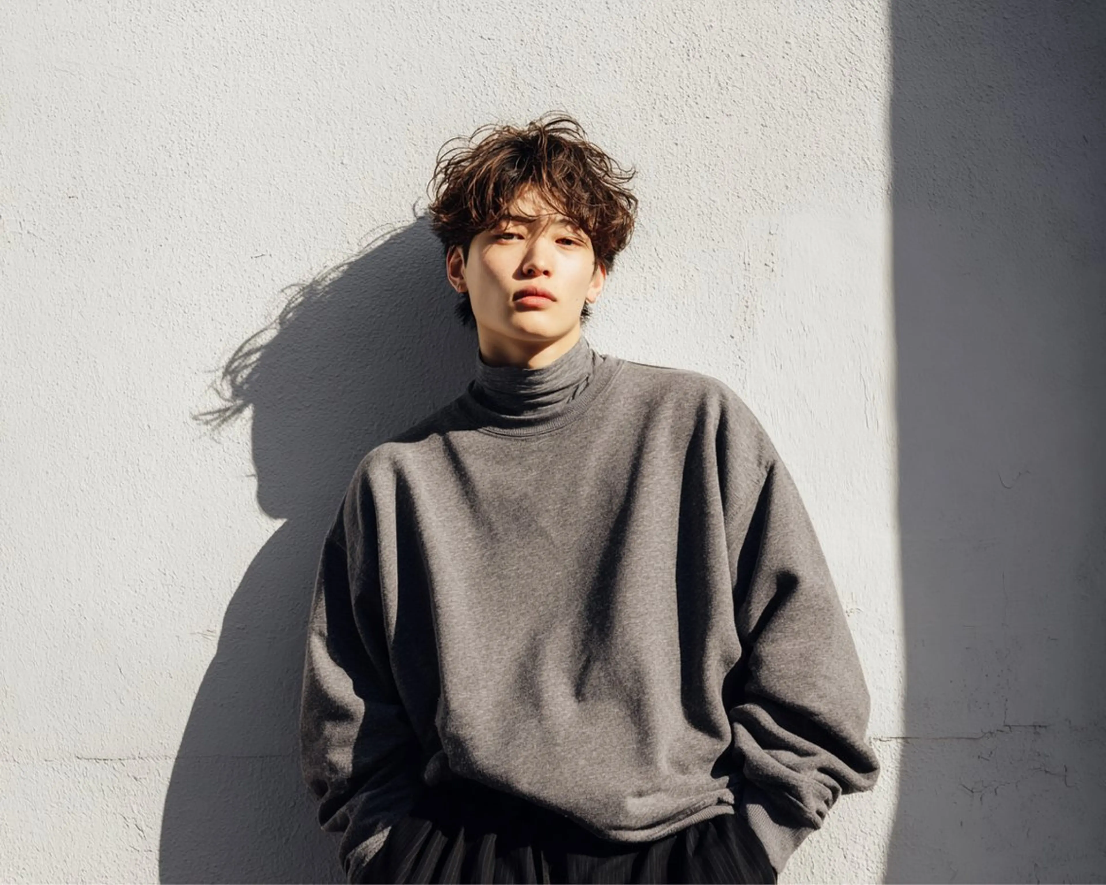 ショート パーマ メンズ メンズパーマ シャドーパーマ ツイストスパイラルパーマ スパイラルパーマ カット ツイスパ/波巻き対応 メンズ特化　石川愛理のヘアスタイル