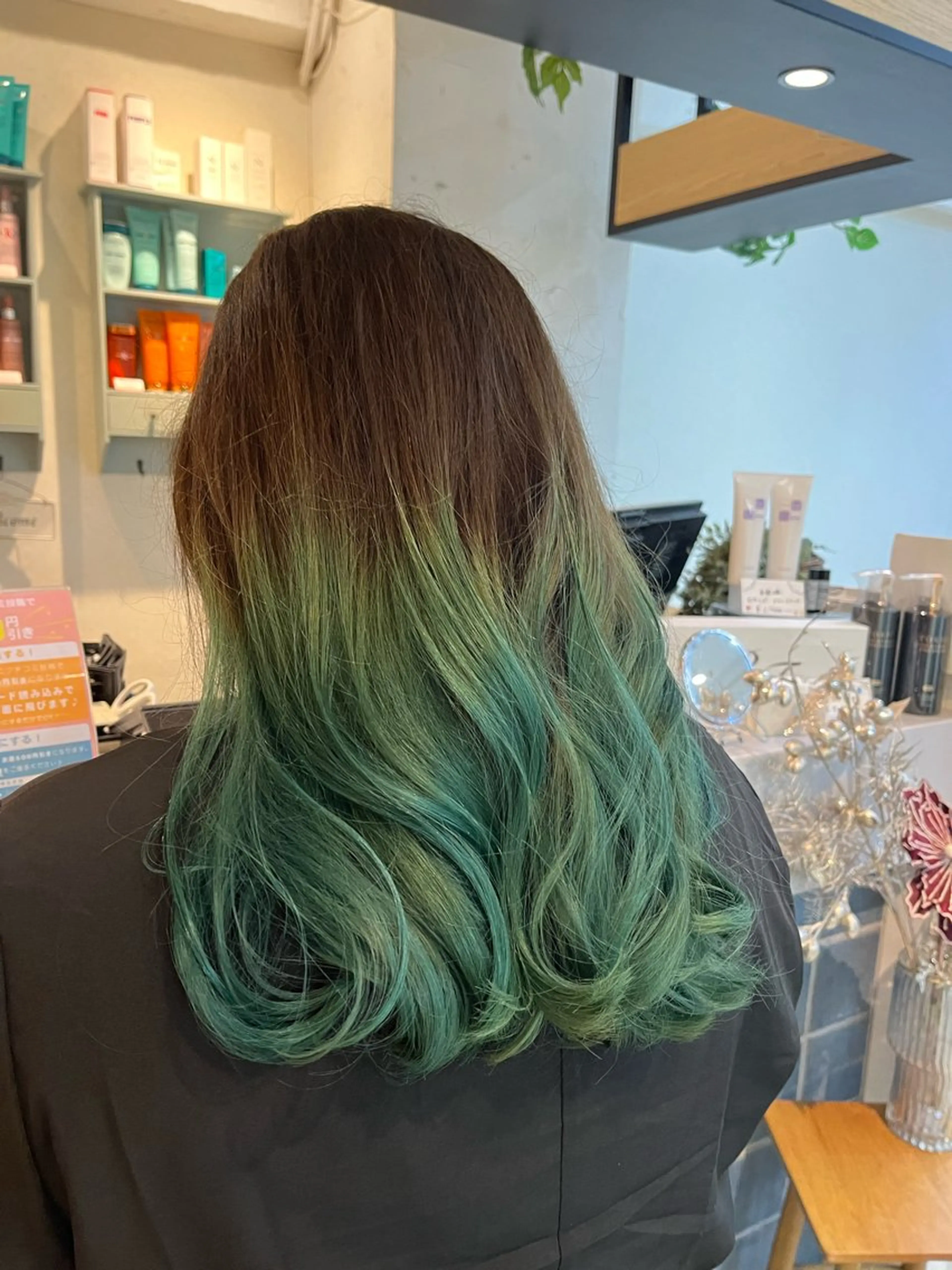 セミロング 🫧透ける艶髪🫧/ 🎀yukako🎀のヘアスタイル