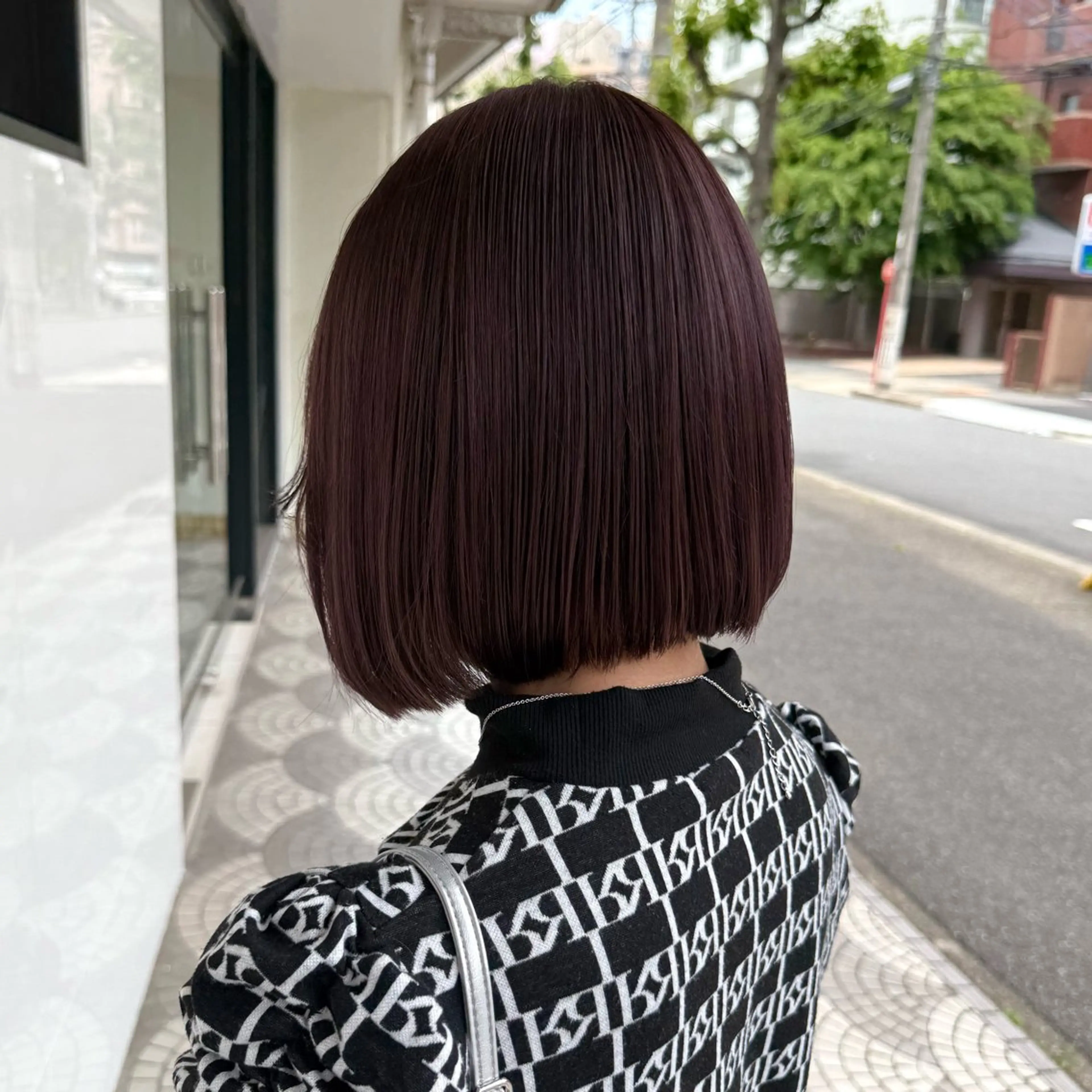 ショート カラー 【艶カラー/小笠原 未来🎀金山駅】のヘアスタイル