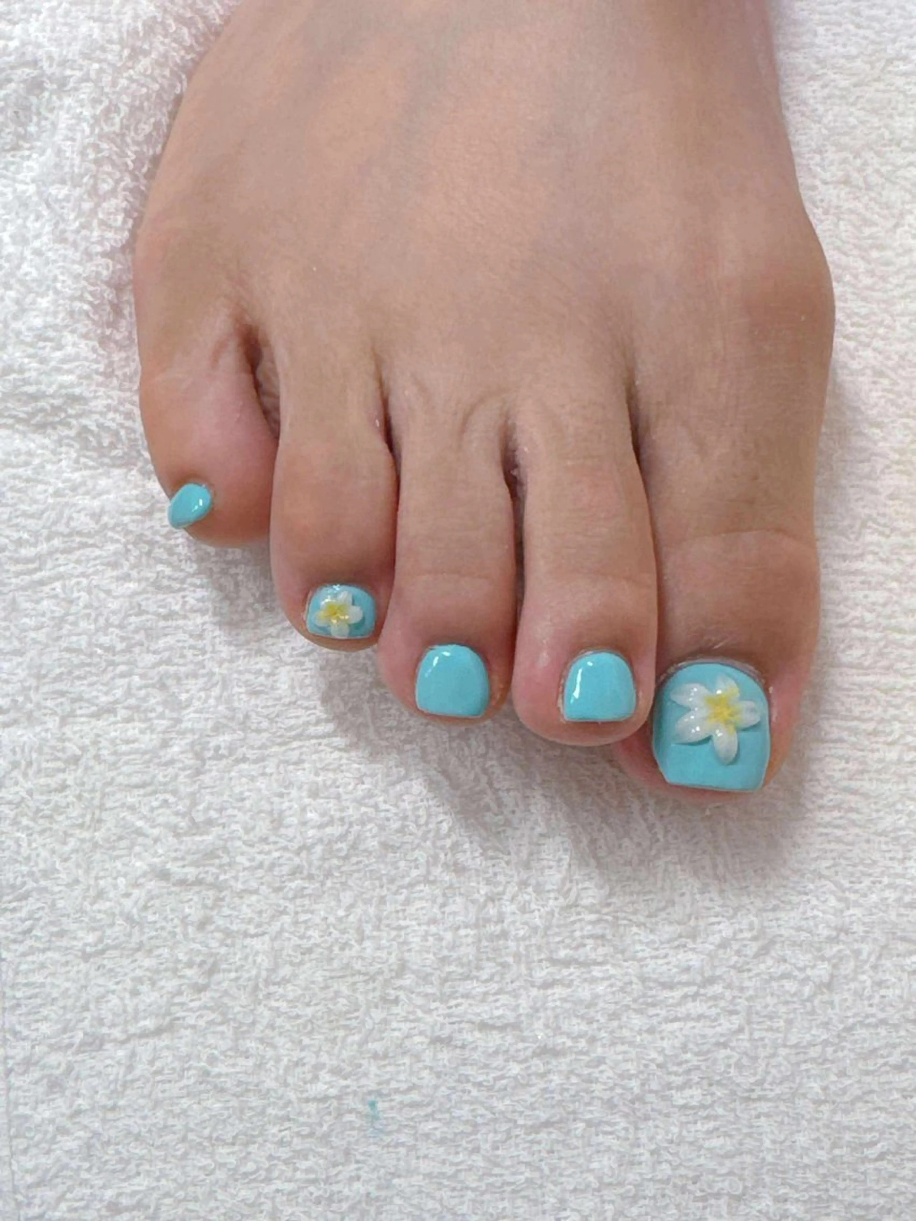 ネイル 長さ出し グラデーション 卒業式 キラキラネイル マグネットネイル フットネイル Lee Nailsのネイルデザイン