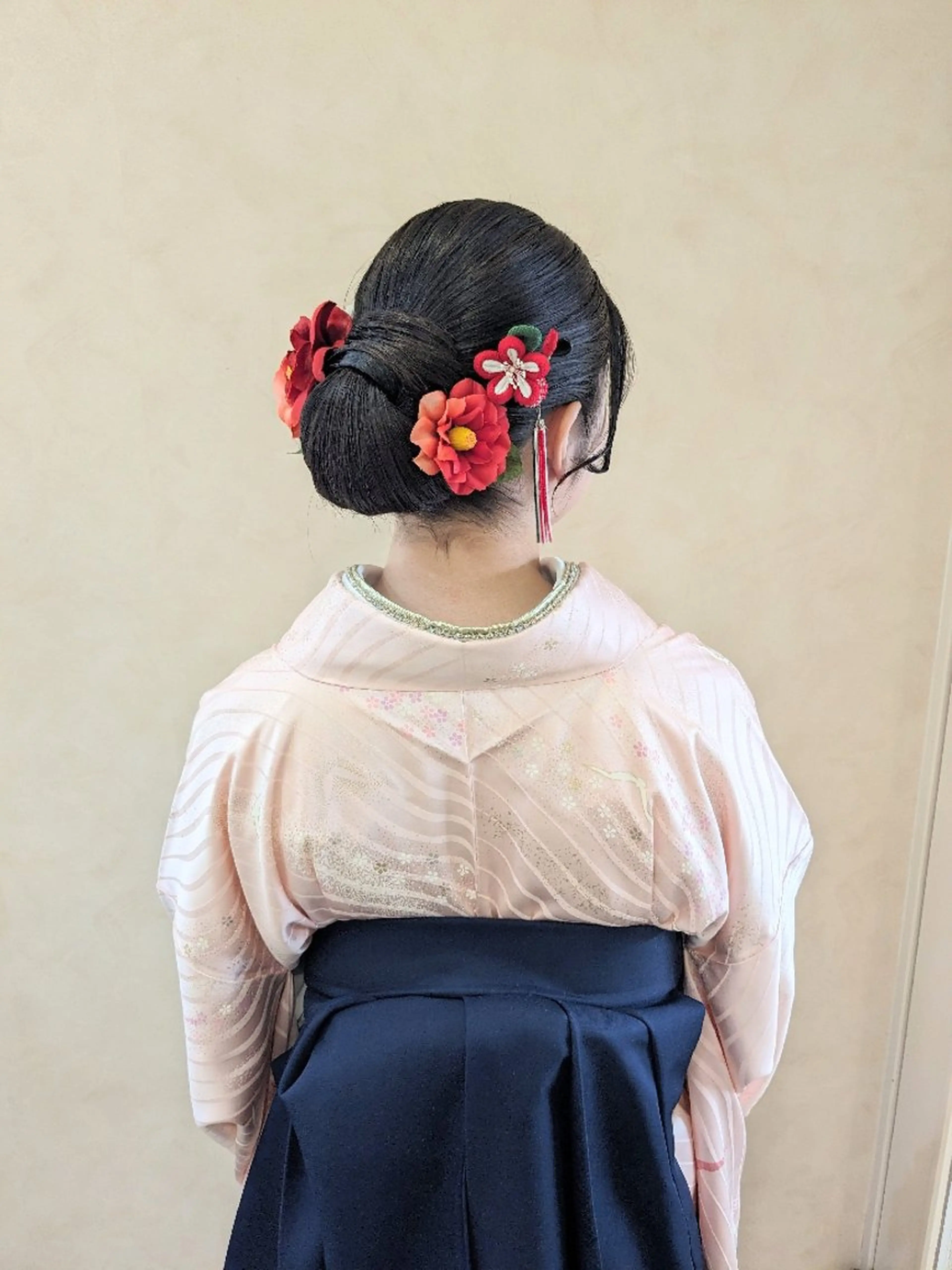 ロング ヘアアレンジ 卒業式のヘアスタイル ヘアセット bright所属・miku ヘアセット/着付けのヘアスタイル