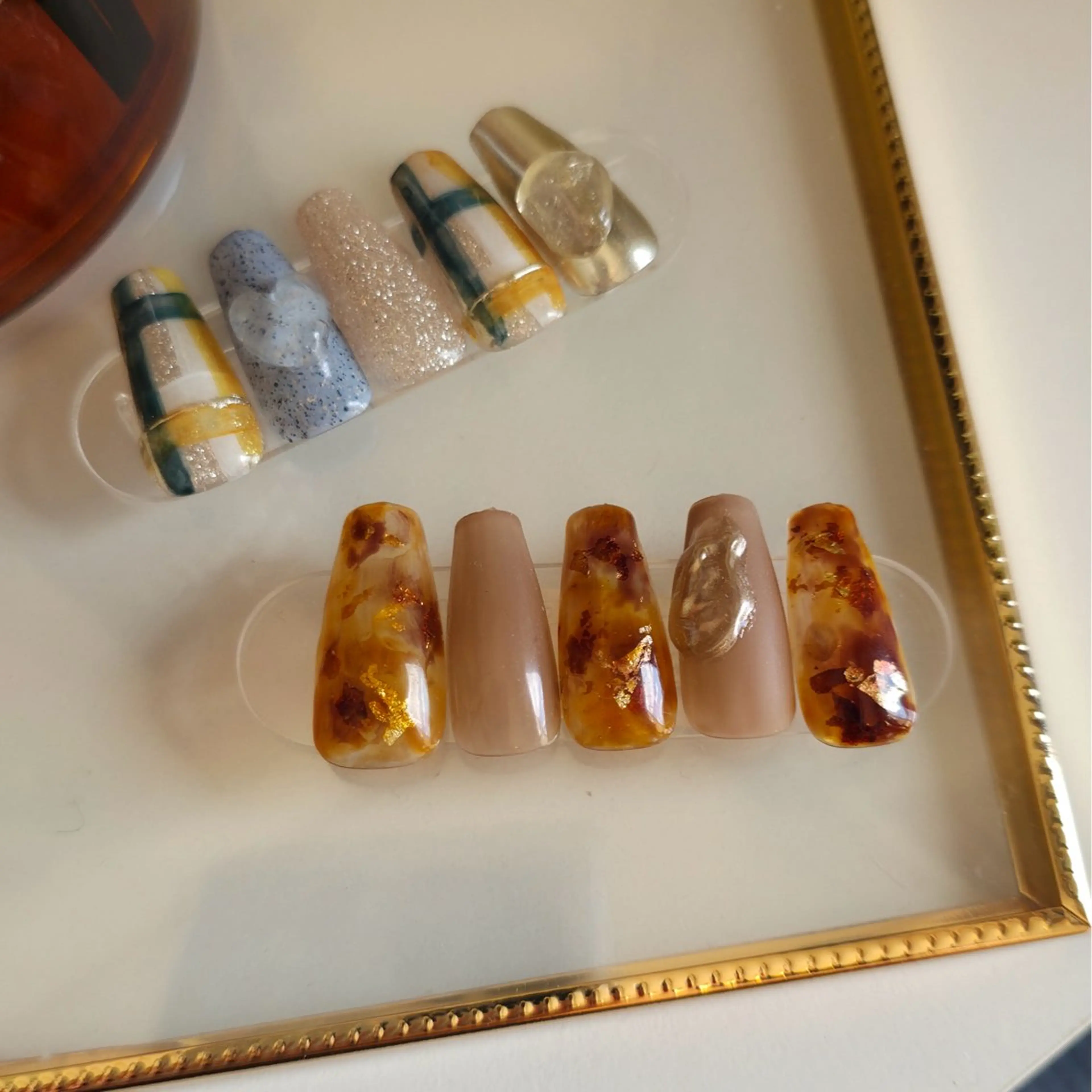 ネイル ハンドネイル 玉垣 カーレン枝理子 Fam-erのネイルデザイン