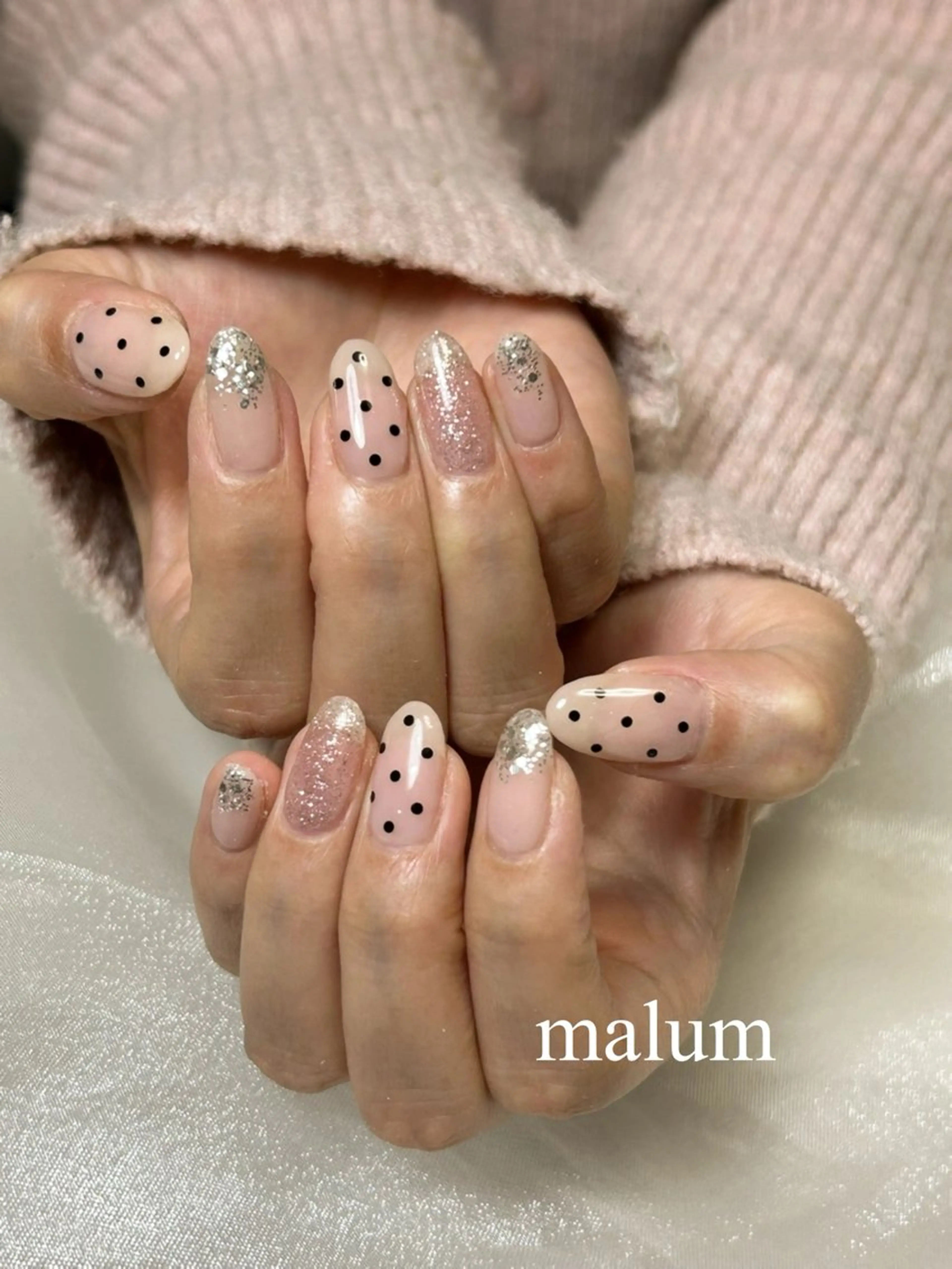 ネイル ハンドネイル malum nailのネイルデザイン