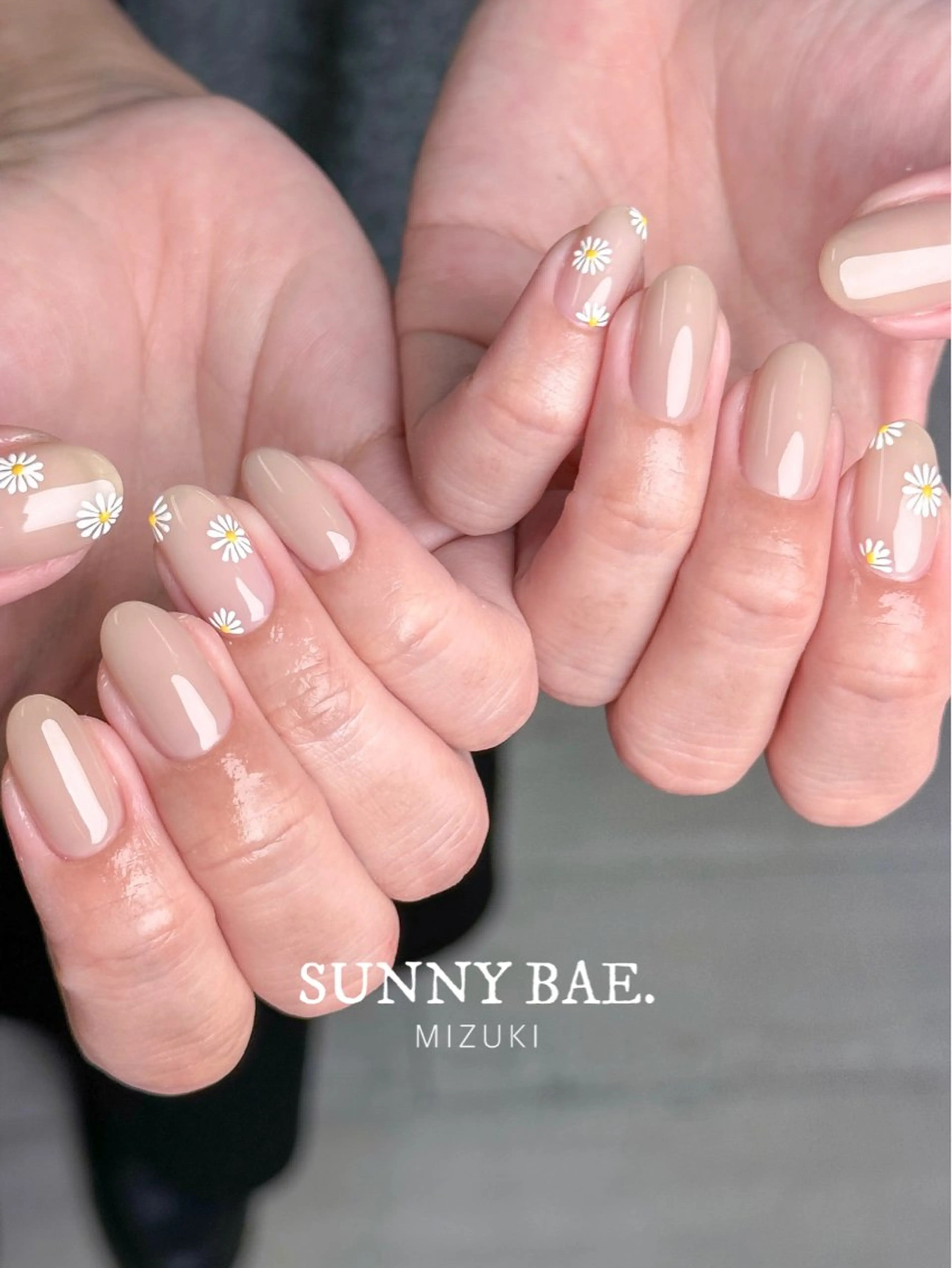 ネイル アートネイル フラワーネイル 春ネイル SUNNY BAE. 🌼MIZUKIのネイルデザイン