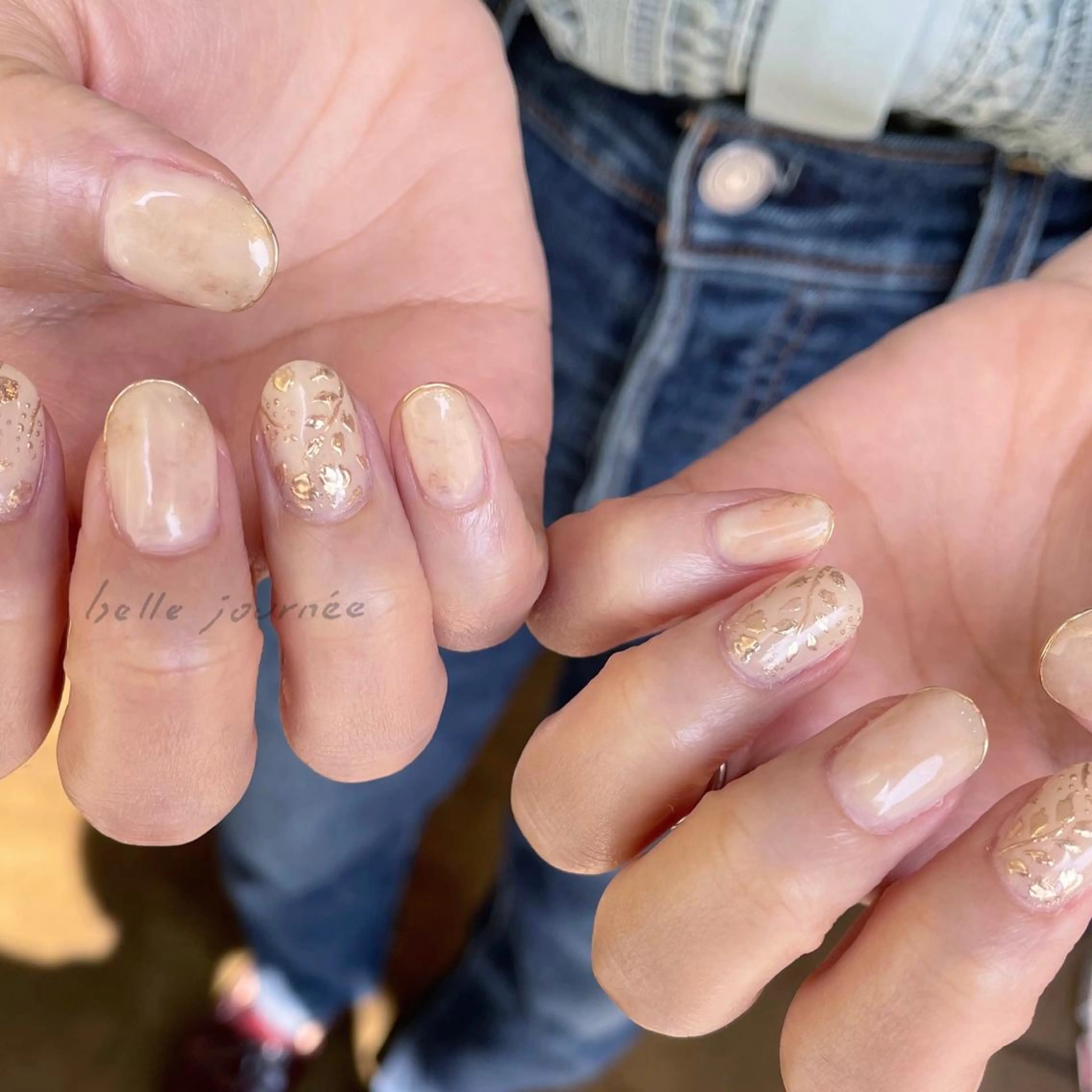 ネイル ブライダルネイル cachette mのネイルデザイン