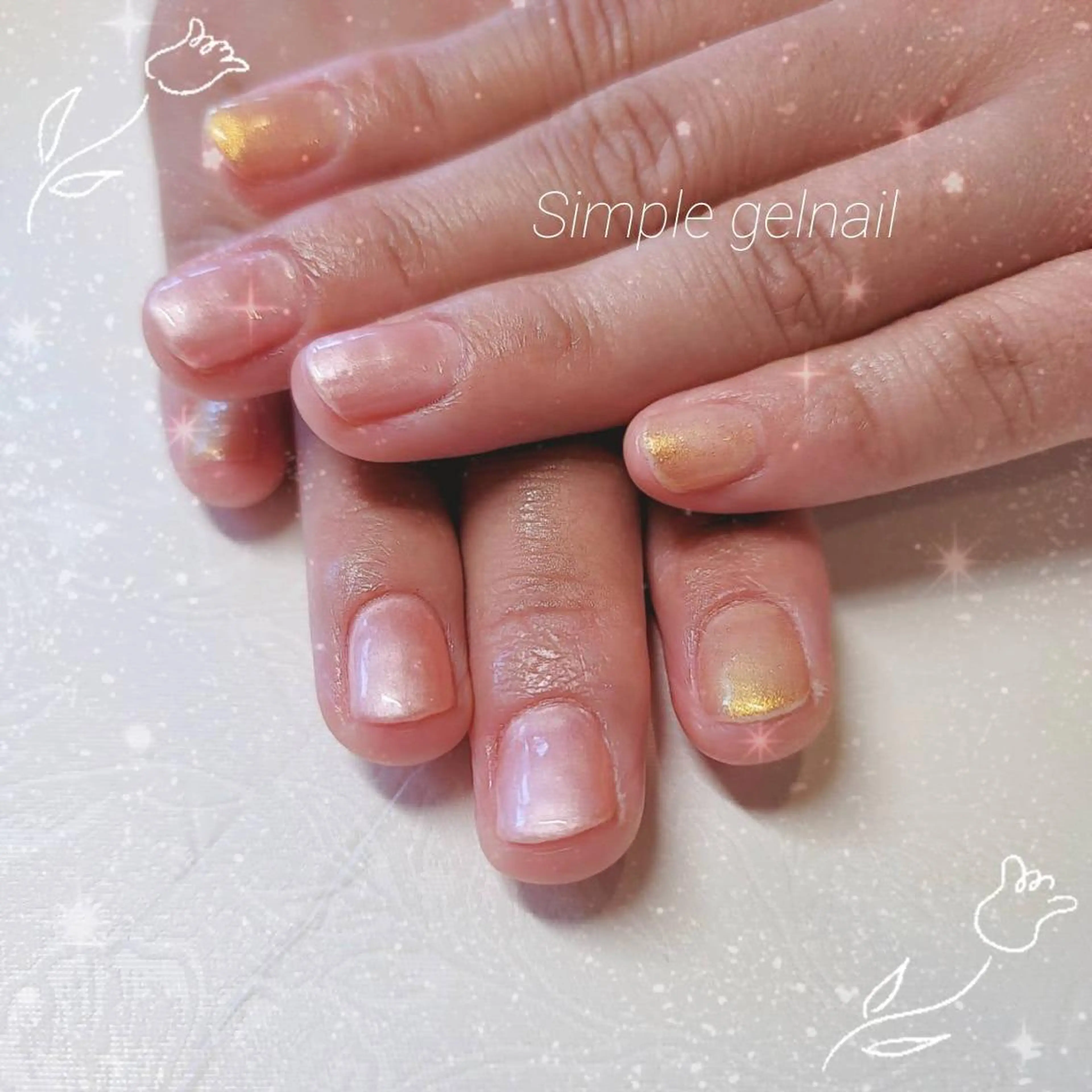 ネイル ワンカラーネイル 石田 由紀のネイルデザイン