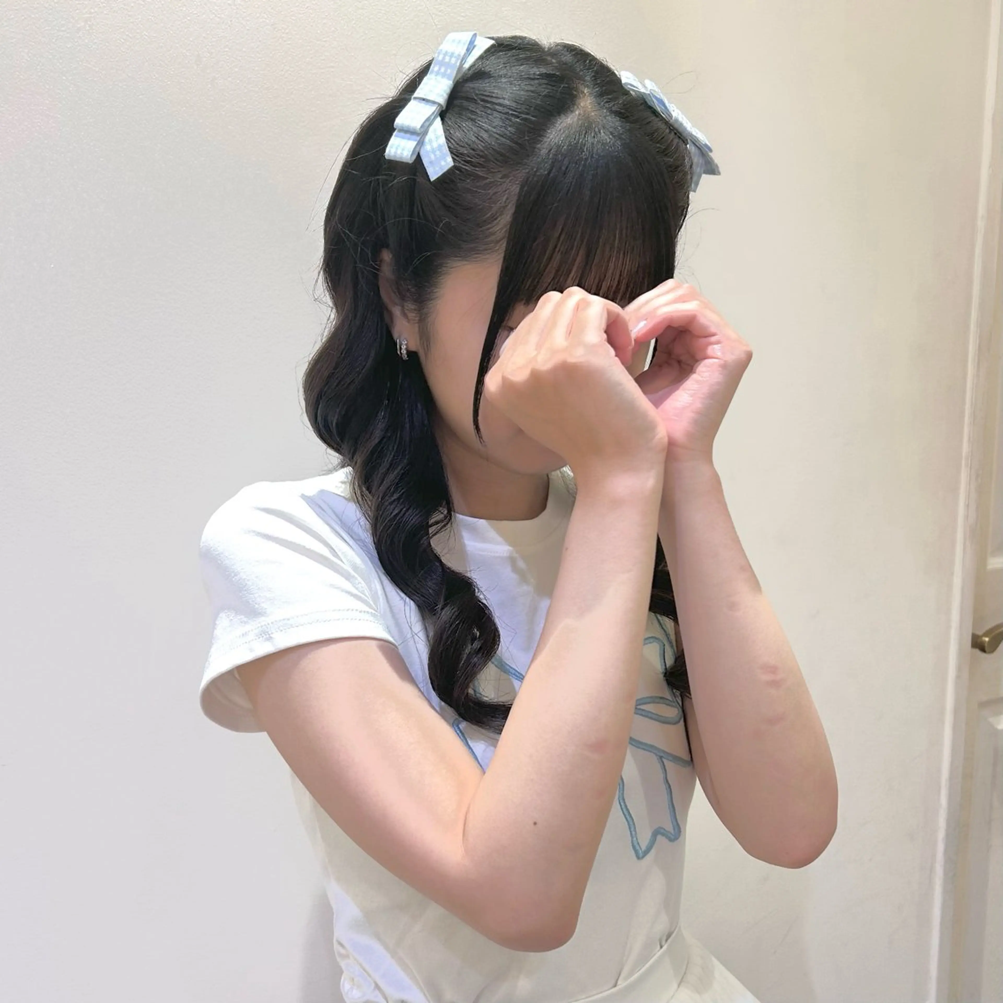 セミロング ヘアセット 🥀暖色/エクステ/ ヘアメ/横浜/かなこのヘアスタイル