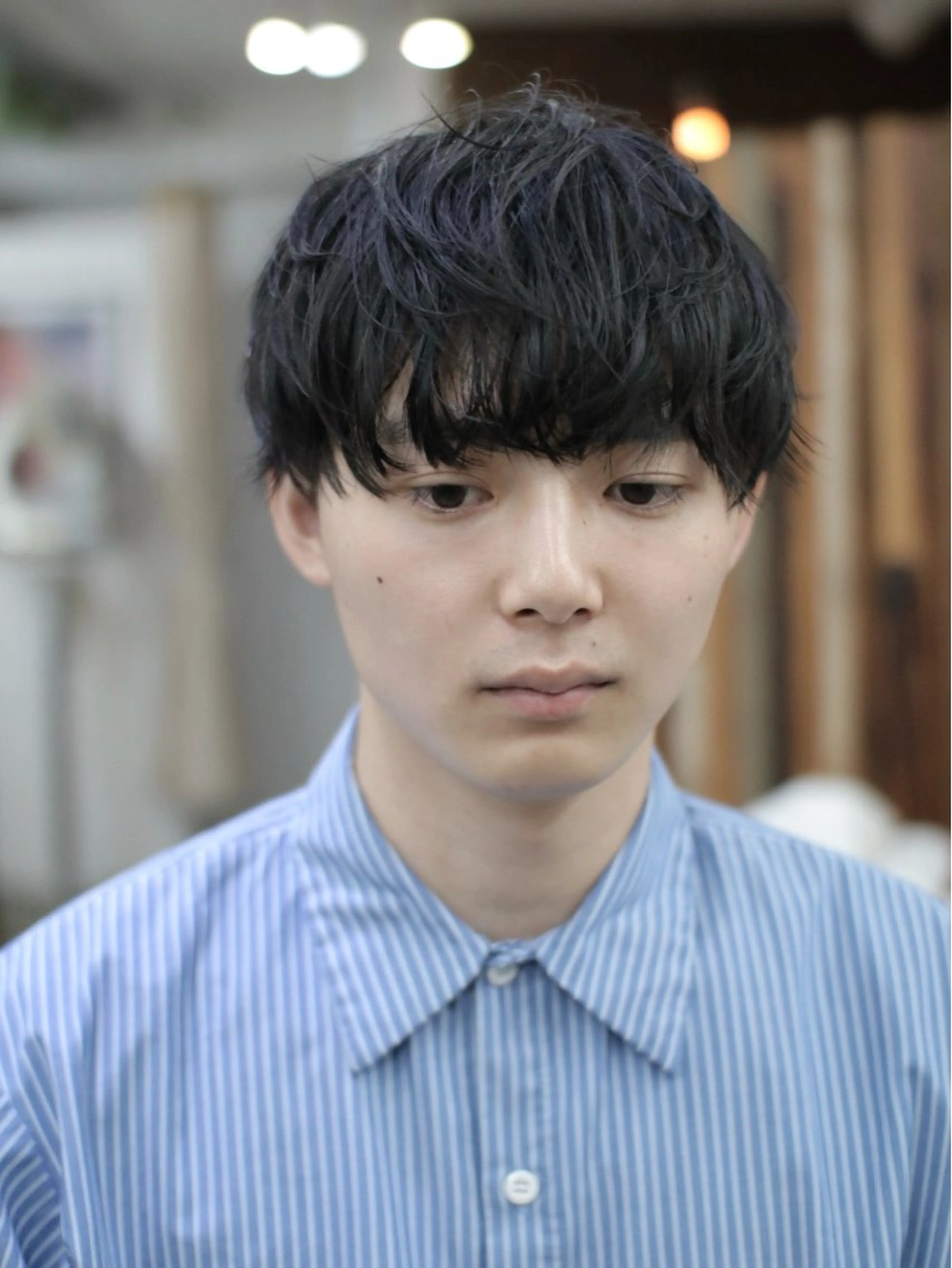 ショート メンズ カット 木村陸弥 似合わせ 透明感カラー🌿のヘアスタイル