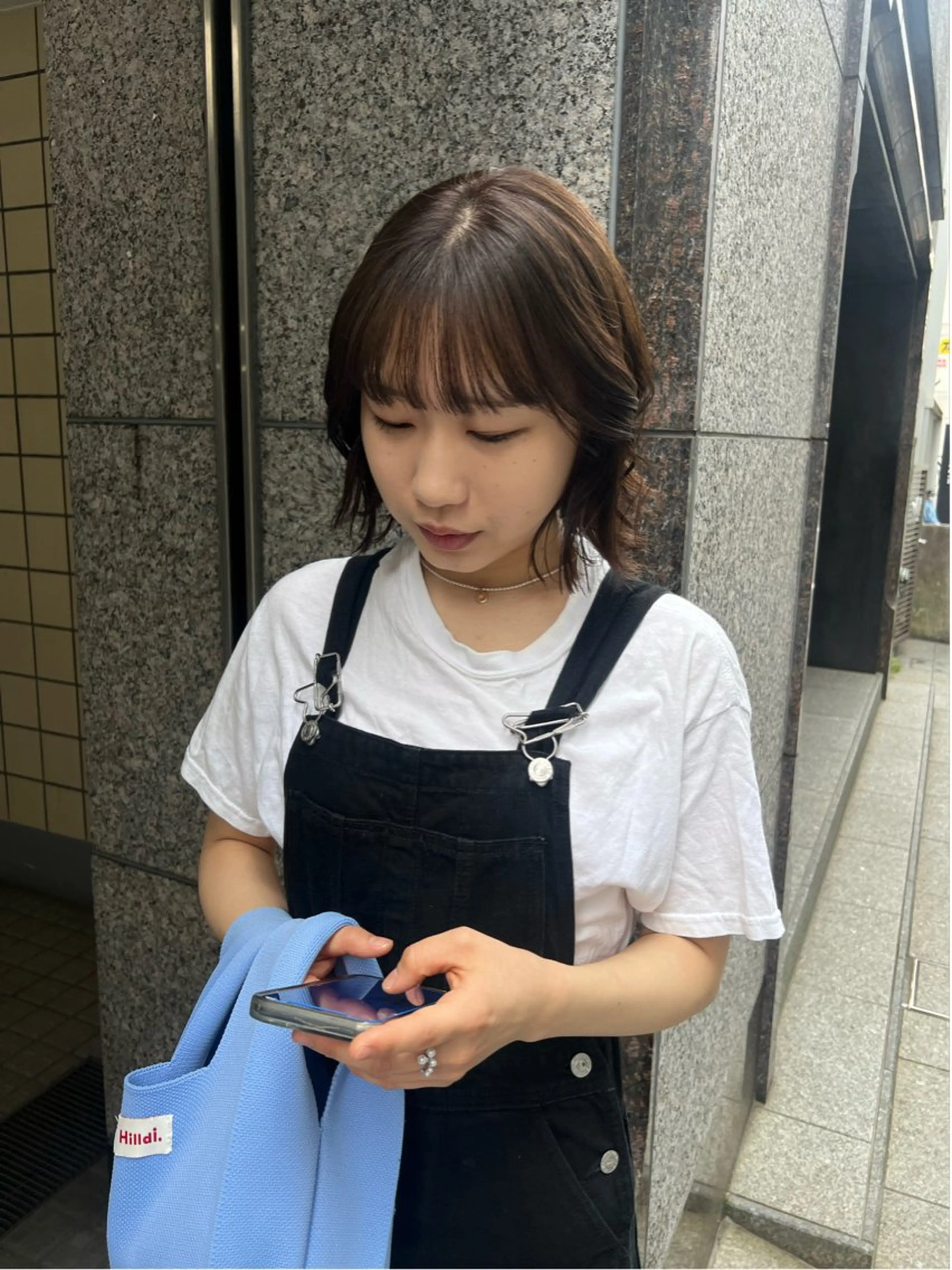 ショート カラー MISAKI🪐 縮毛矯正のヘアスタイル